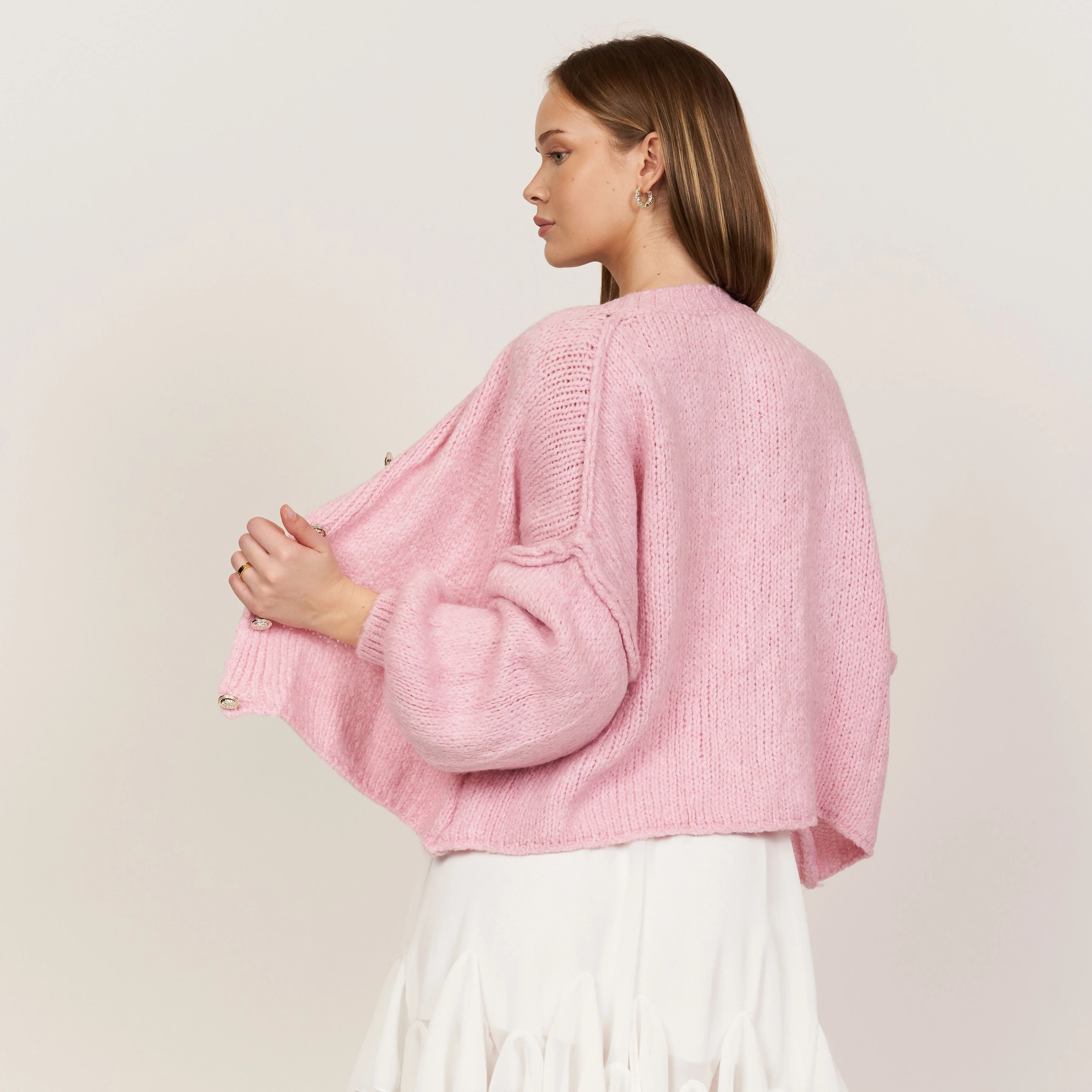 3er Pack Oversized Cardigan Short "CozyGlam" - Image 6