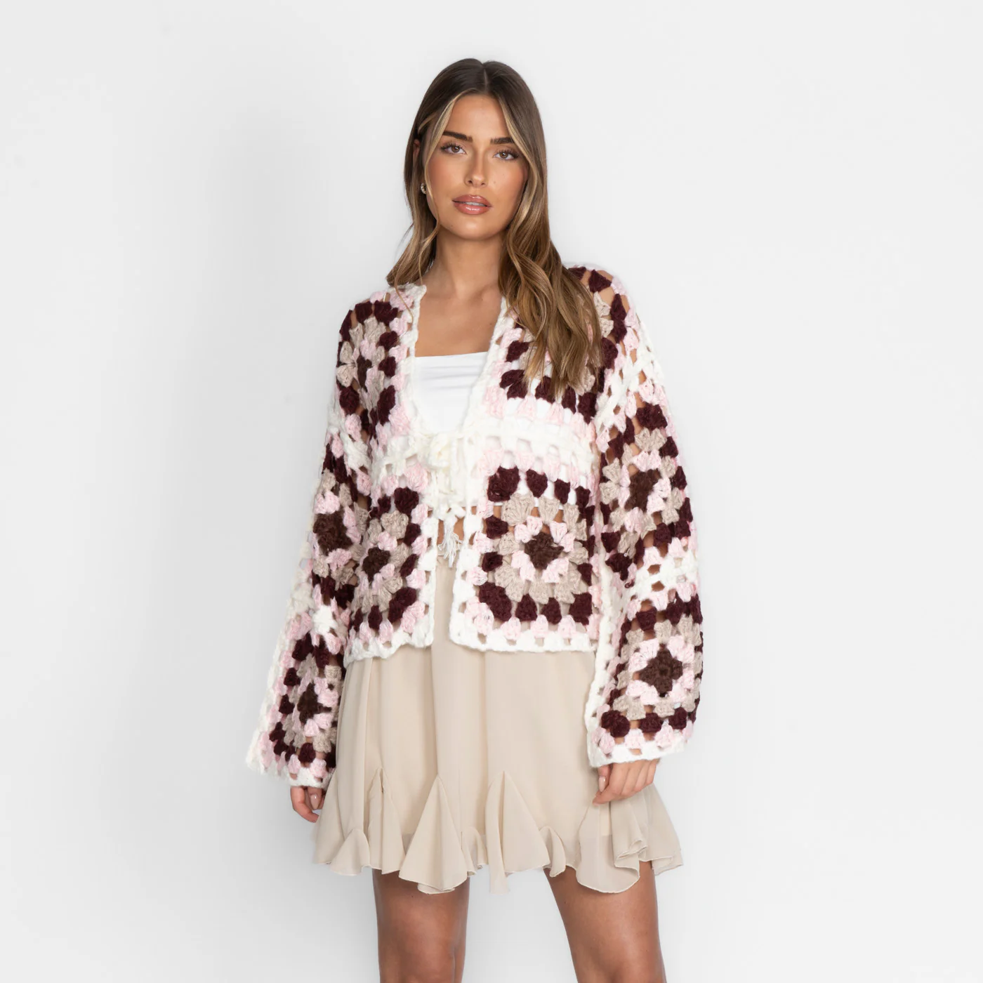 Boho Handmade Cardigan in - Image 10