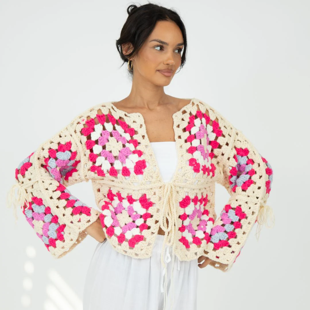 Boho Handmade Cardigan in - Image 14