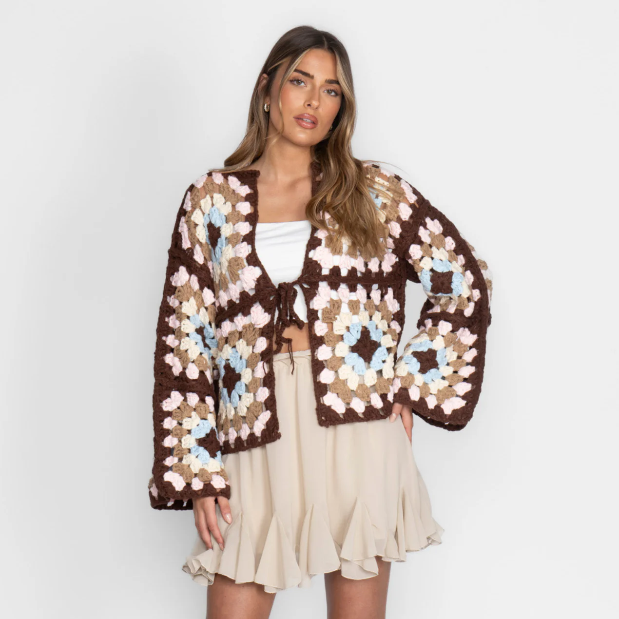 Boho Handmade Cardigan in - Image 3