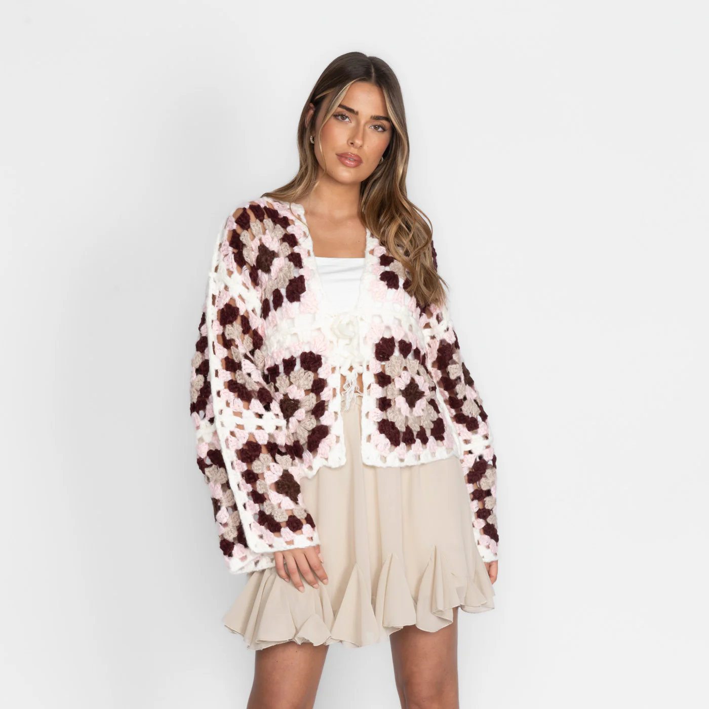 Boho Handmade Cardigan in - Image 6