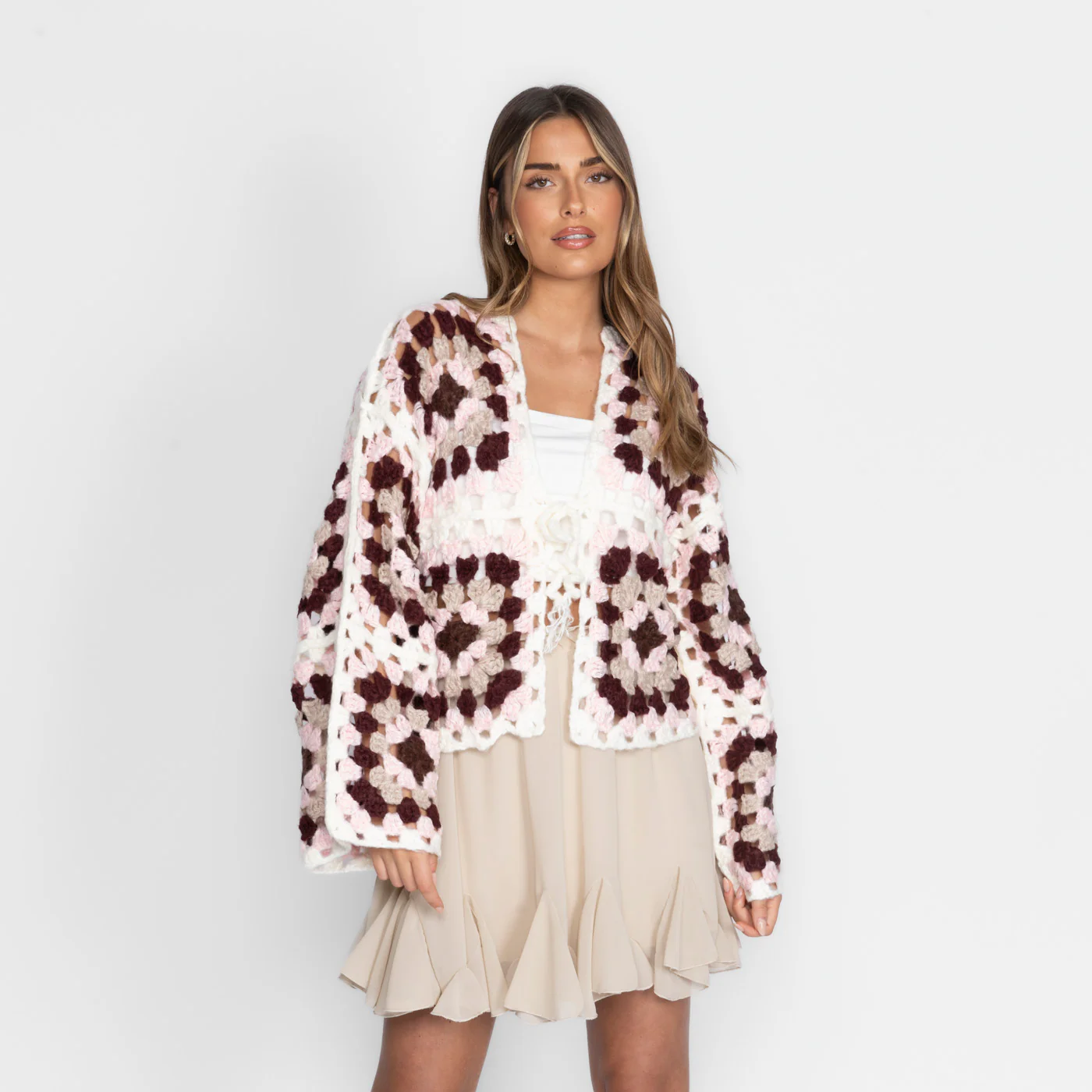 Boho Handmade Cardigan in - Image 8