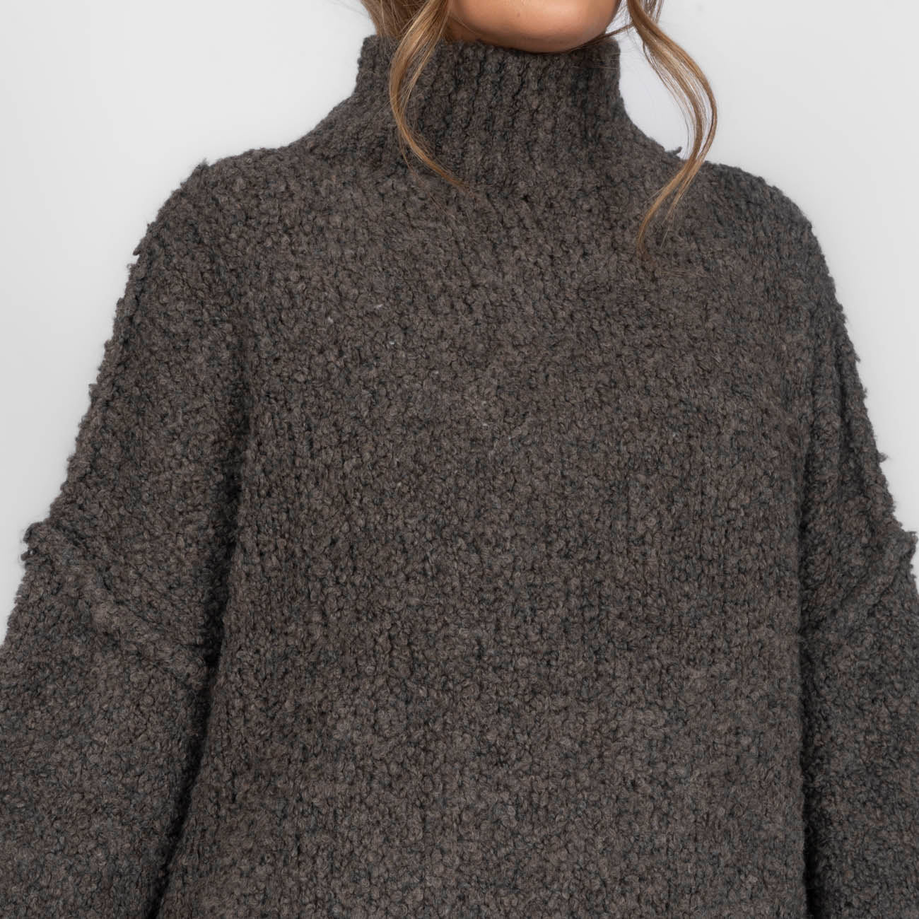 Bouclé Oversize Pullover "CasualCozy" - Image 14
