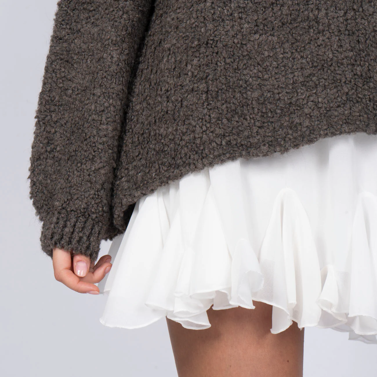 Bouclé Oversize Pullover "CasualCozy" - Image 16