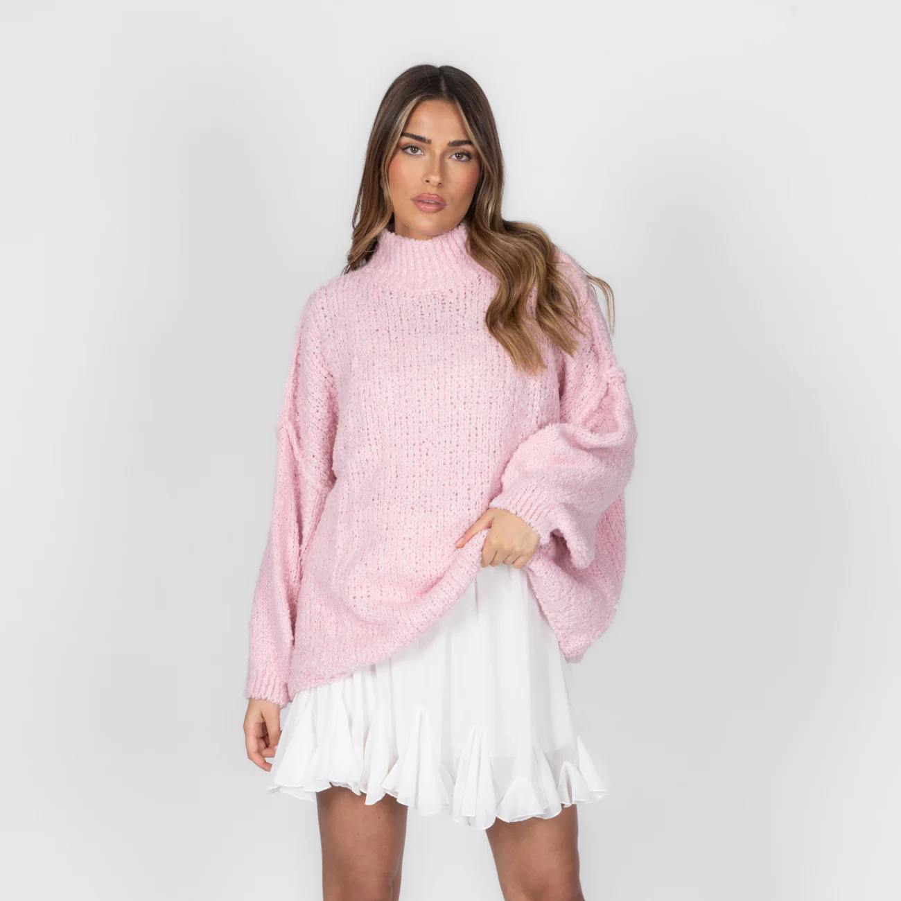 Bouclé Oversize Pullover "CasualCozy" - Image 18