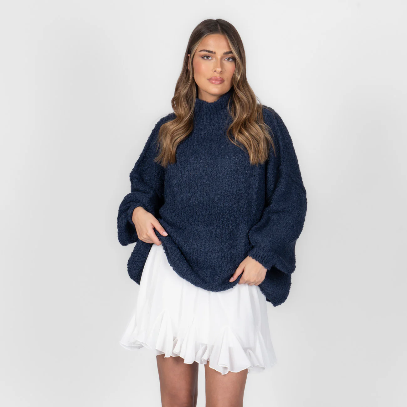 Bouclé Oversize Pullover "CasualCozy" - Image 22