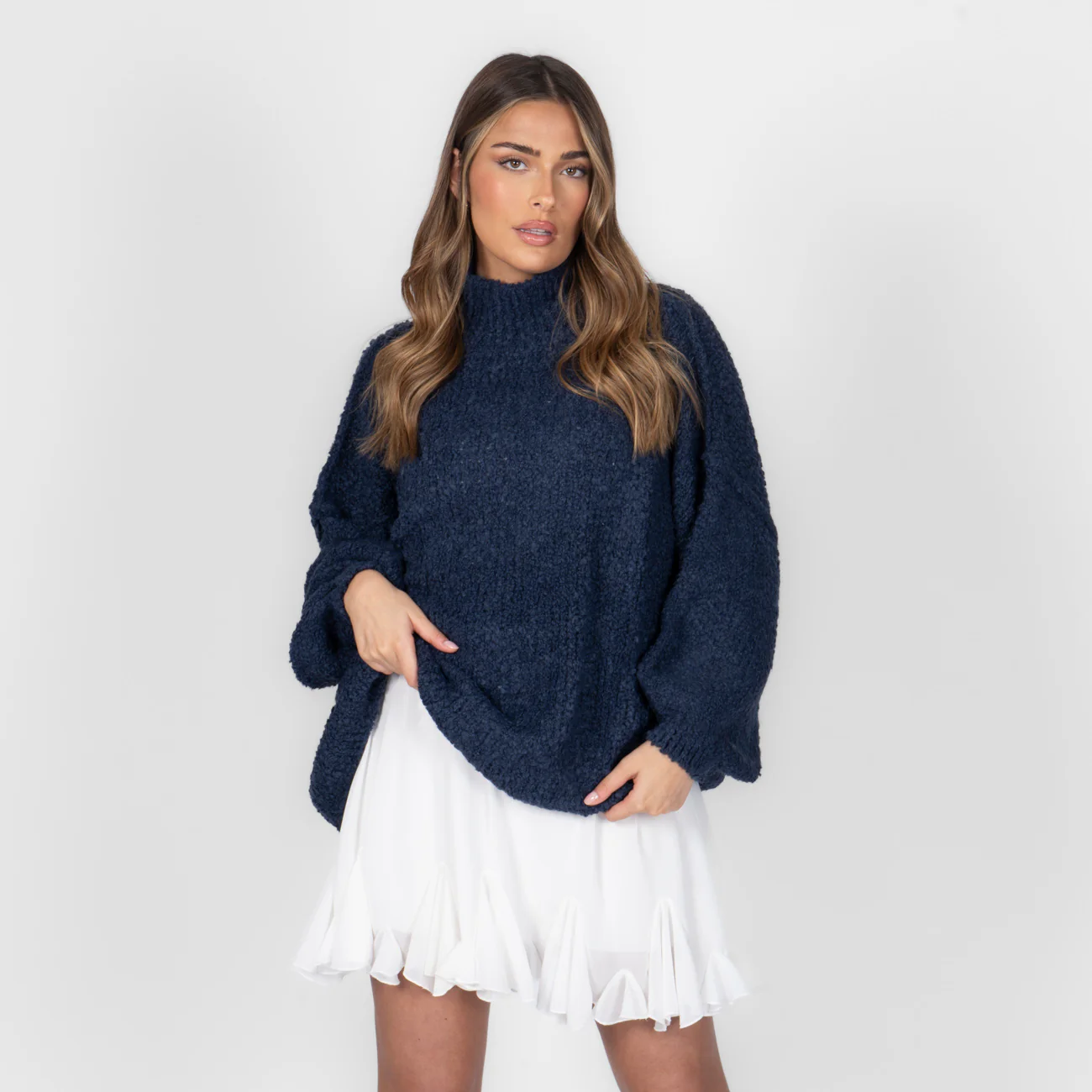 Bouclé Oversize Pullover "CasualCozy" - Image 53