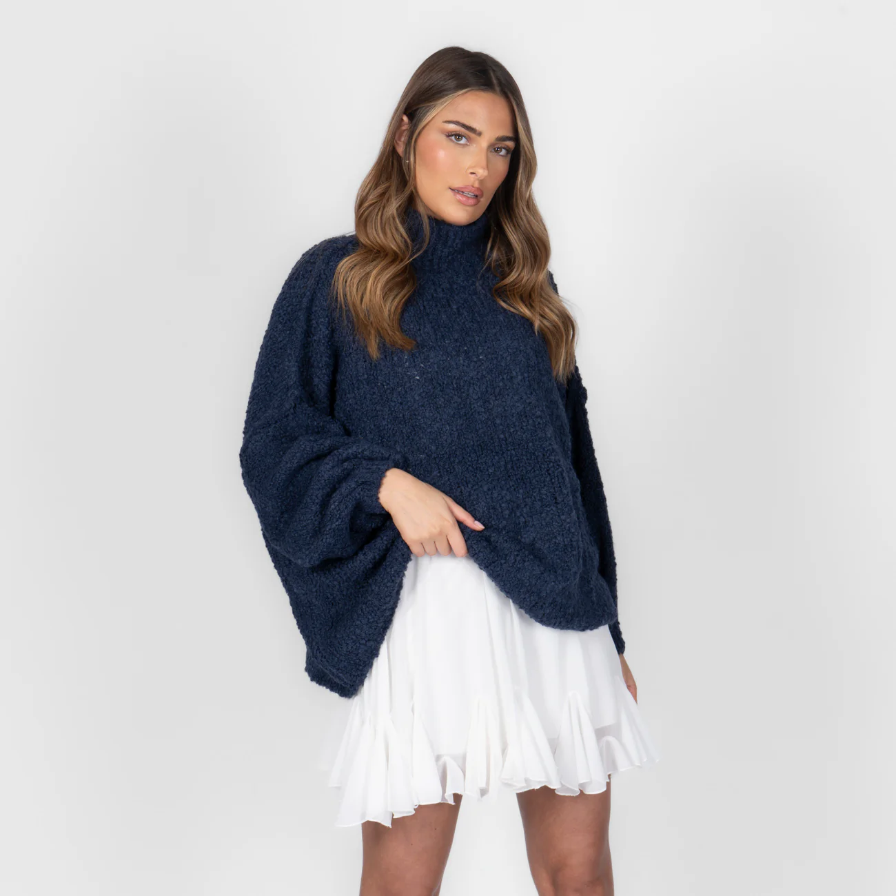 Bouclé Oversize Pullover "CasualCozy" - Image 54