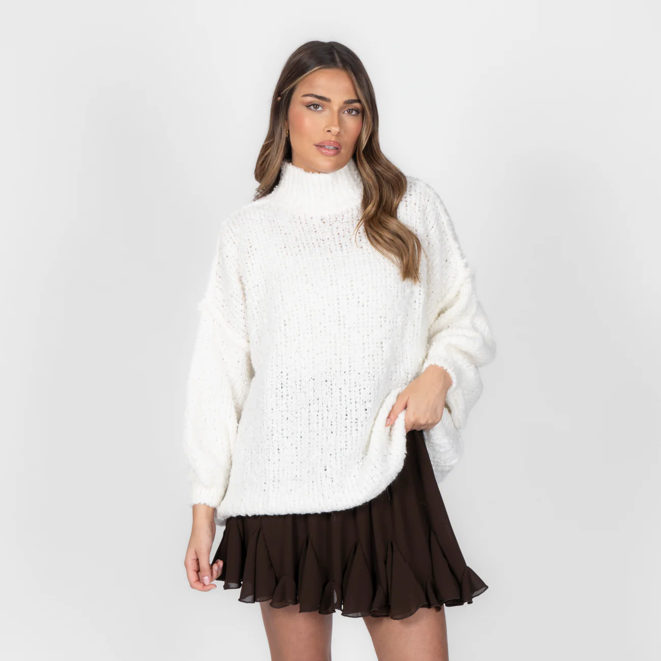 Bouclé Oversize Pullover "CasualCozy" - Image 59