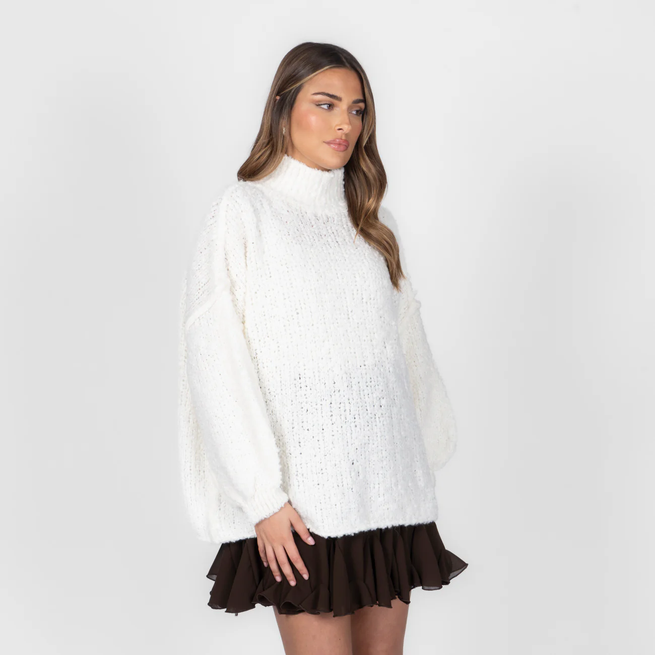 Bouclé Oversize Pullover "CasualCozy" - Image 60