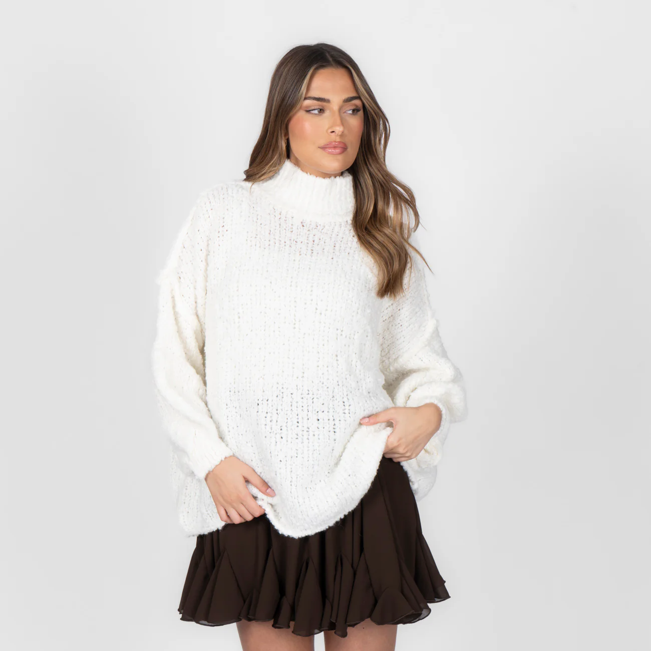 Bouclé Oversize Pullover "CasualCozy" - Image 62