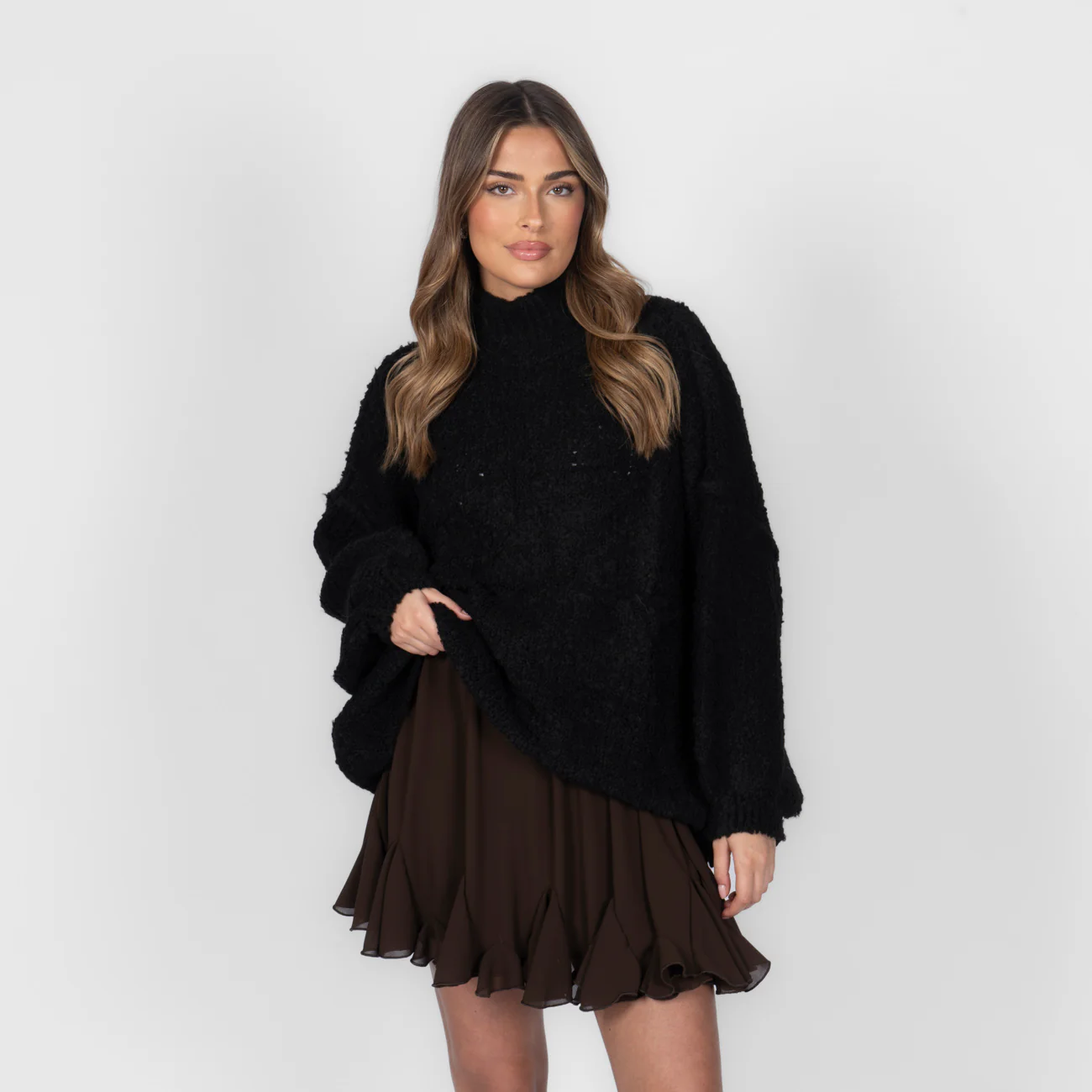 Bouclé Oversize Pullover "CasualCozy" - Image 65