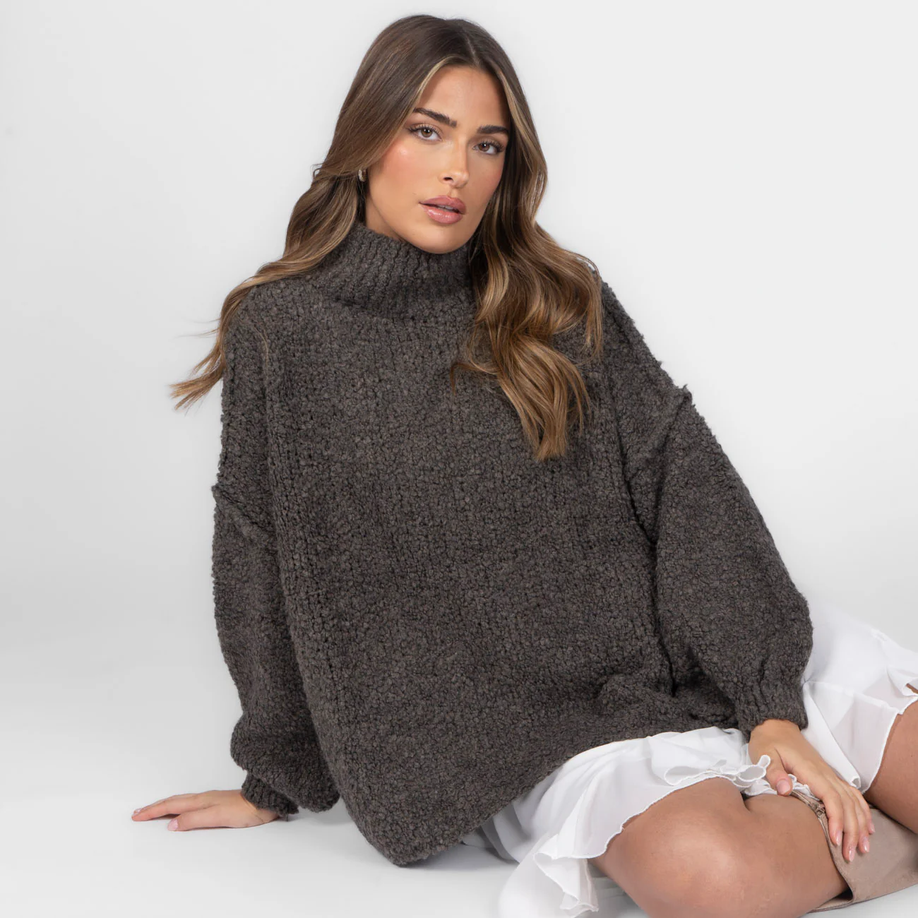 Bouclé Oversize Pullover "CasualCozy" - Image 7