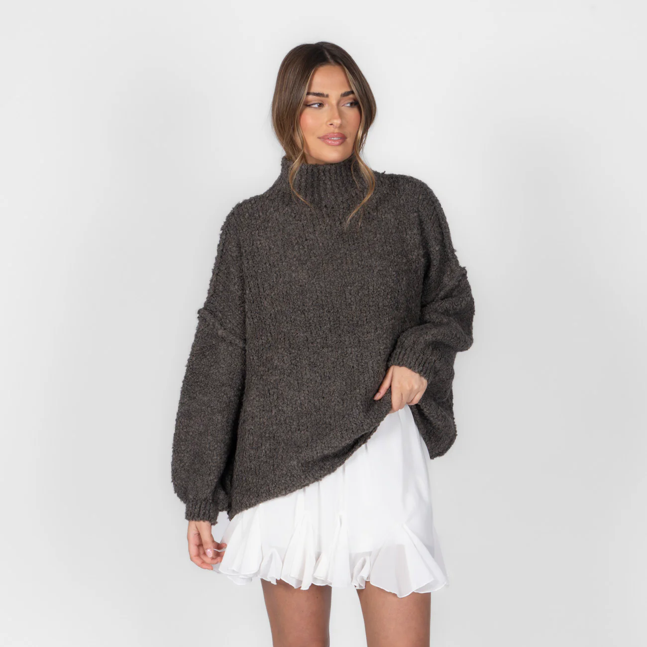Bouclé Oversize Pullover "CasualCozy" - Image 8