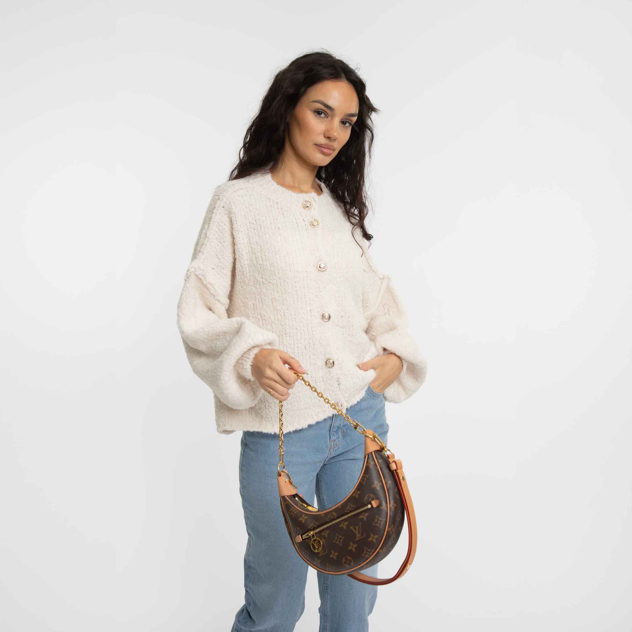 Bouclé Oversized Cardigan Short "CozyGlam" - Image 11
