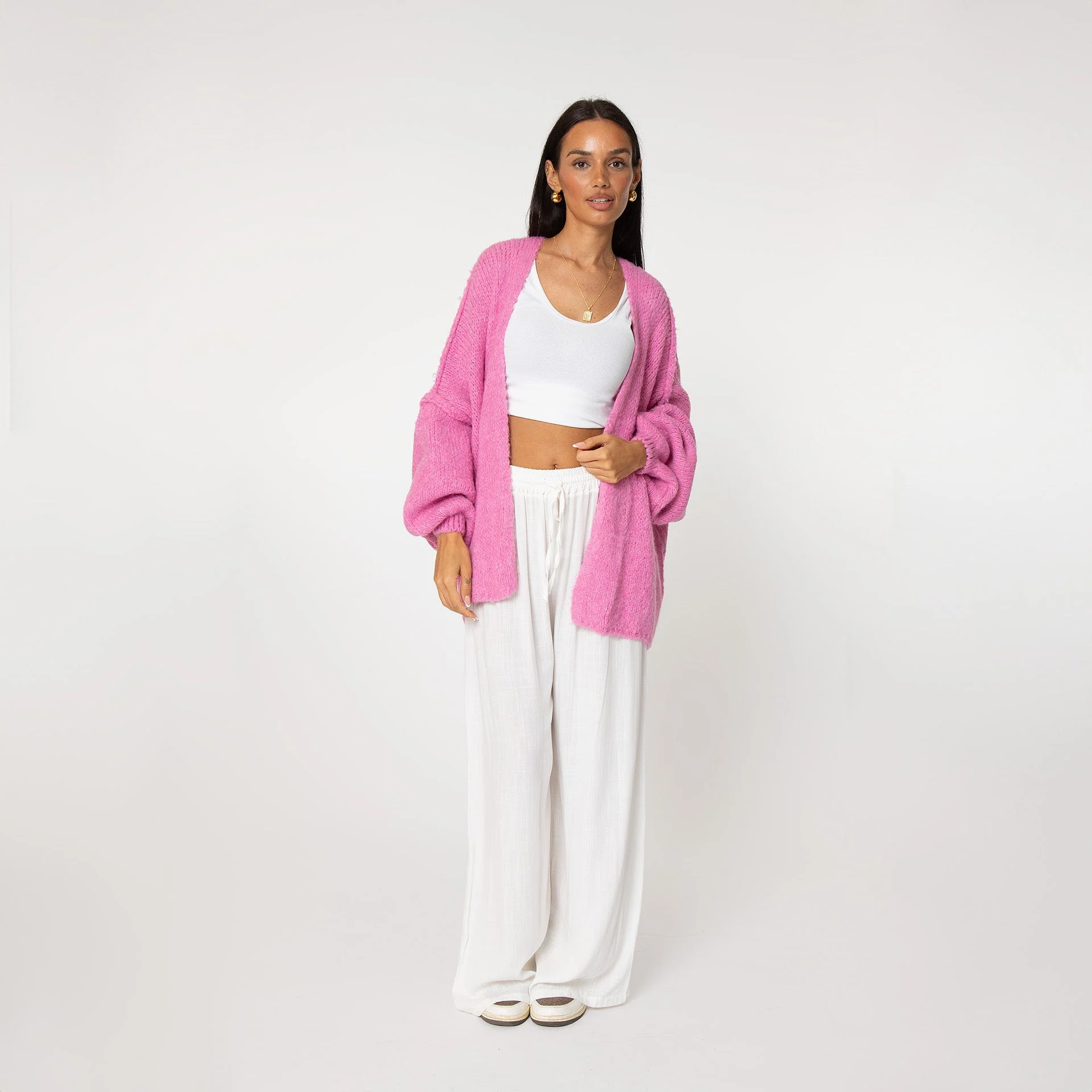 Casual Oversized Cardigan - Image 26