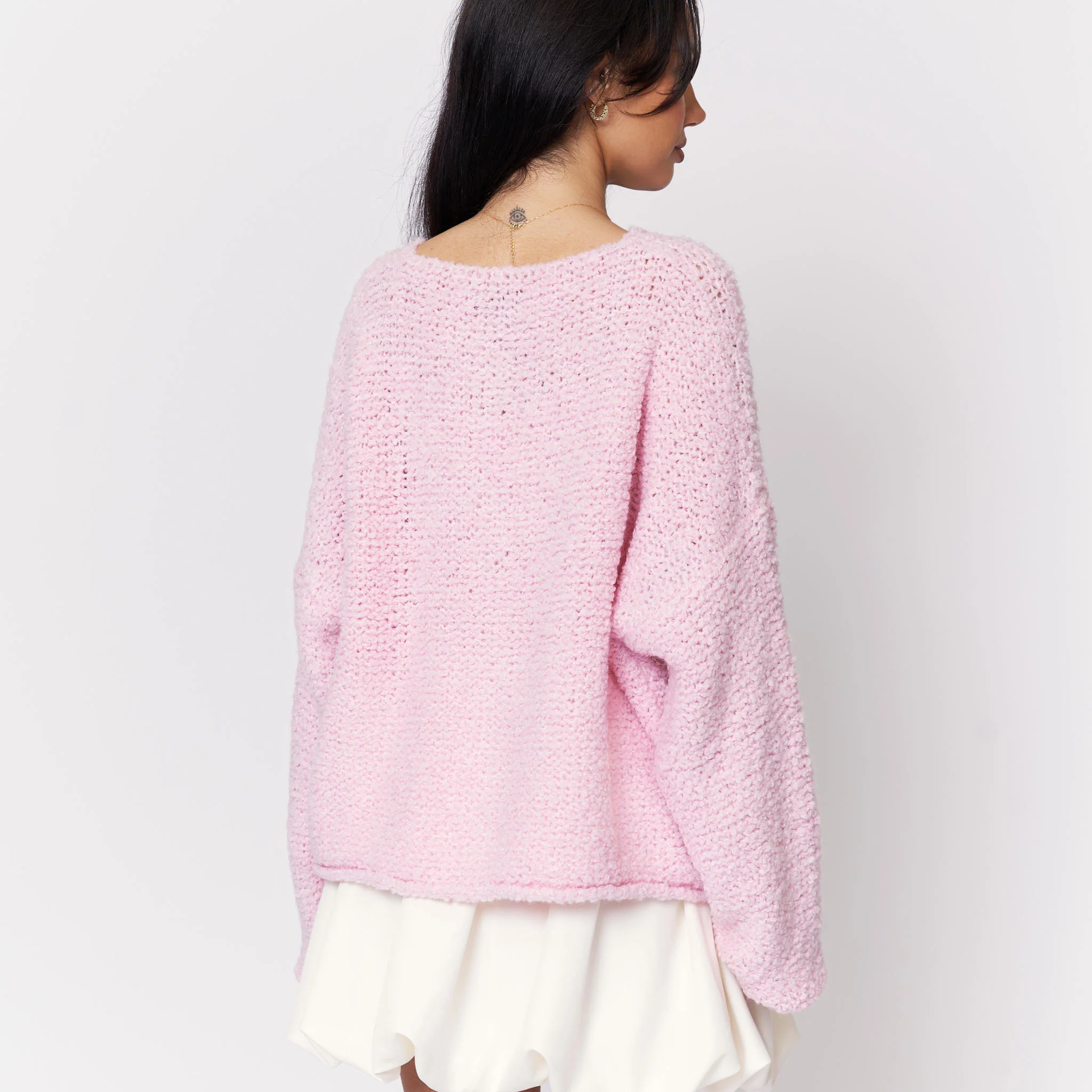 Cozy Bouclé Cardigan - Image 3