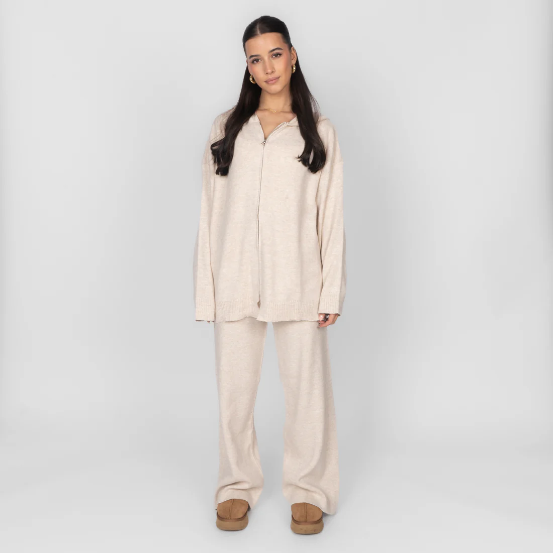 Cozy Strickjacke mit Zip - Image 10