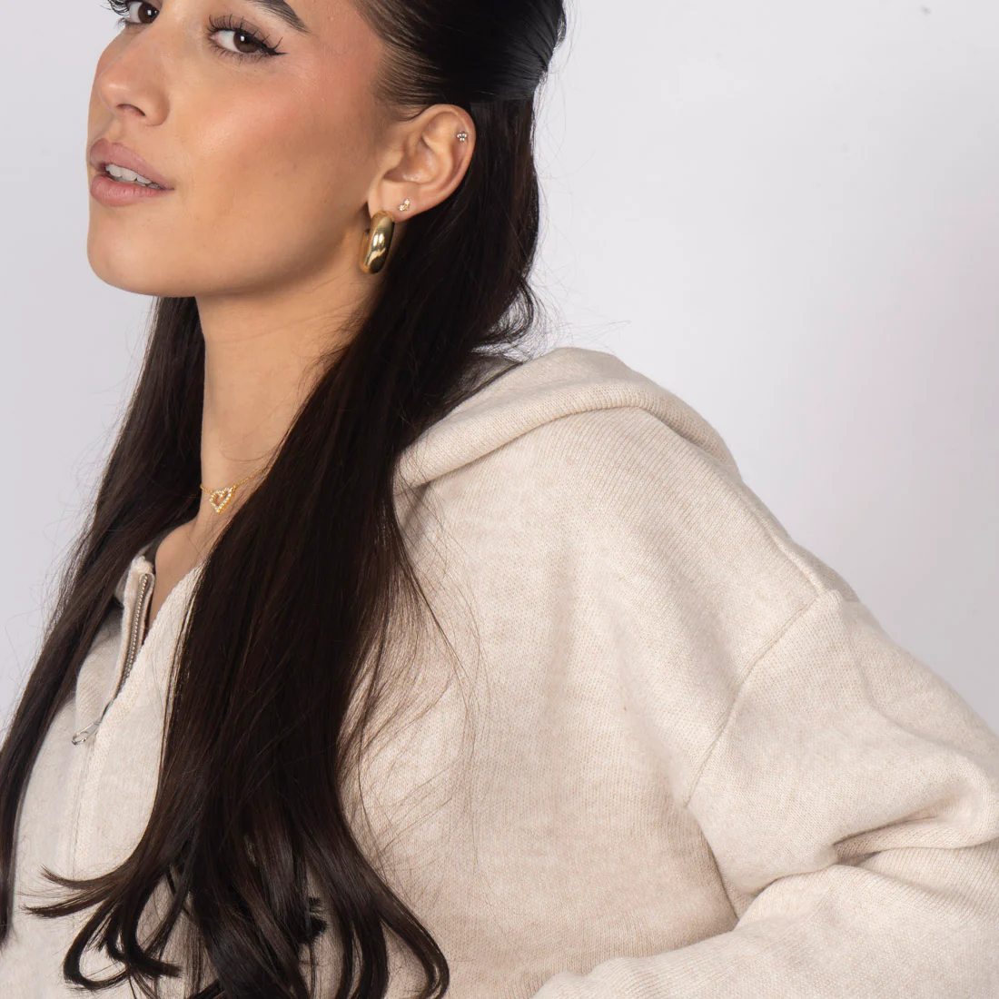 Cozy Strickjacke mit Zip - Image 11