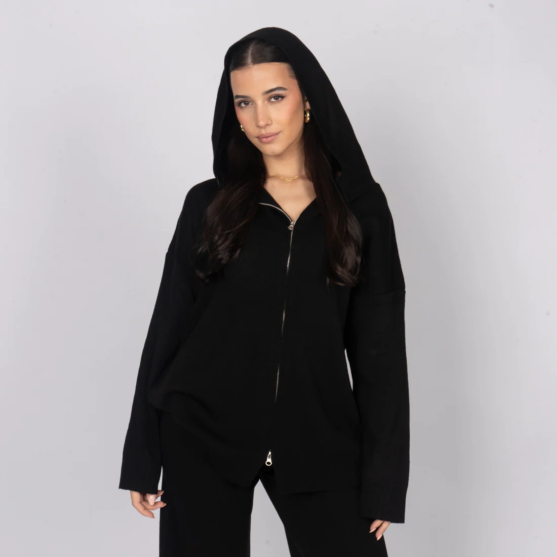 Cozy Strickjacke mit Zip - Image 21