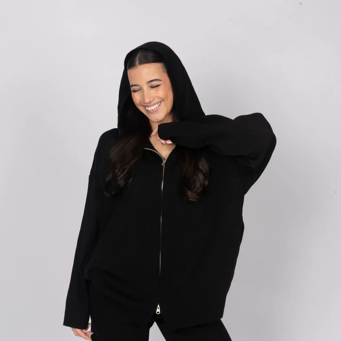 Cozy Strickjacke mit Zip - Image 25