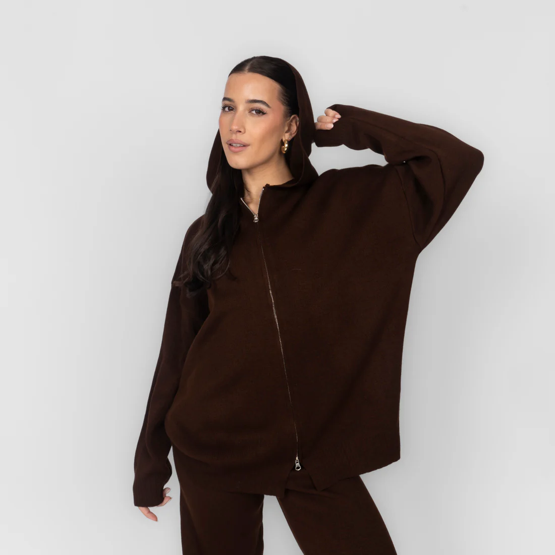 Cozy Strickjacke mit Zip - Image 3