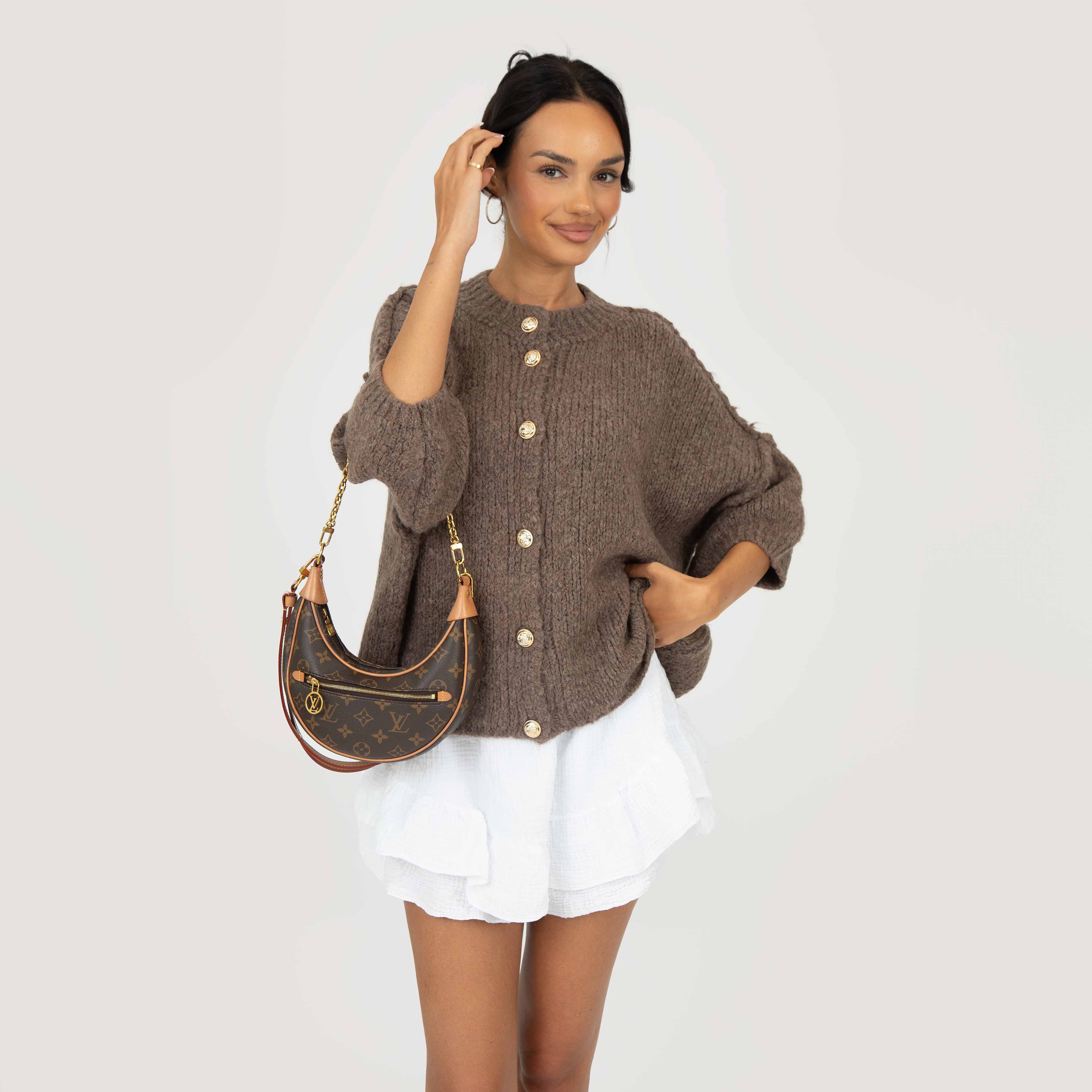 CozyGlam Kurzarm Cardigan - Image 4