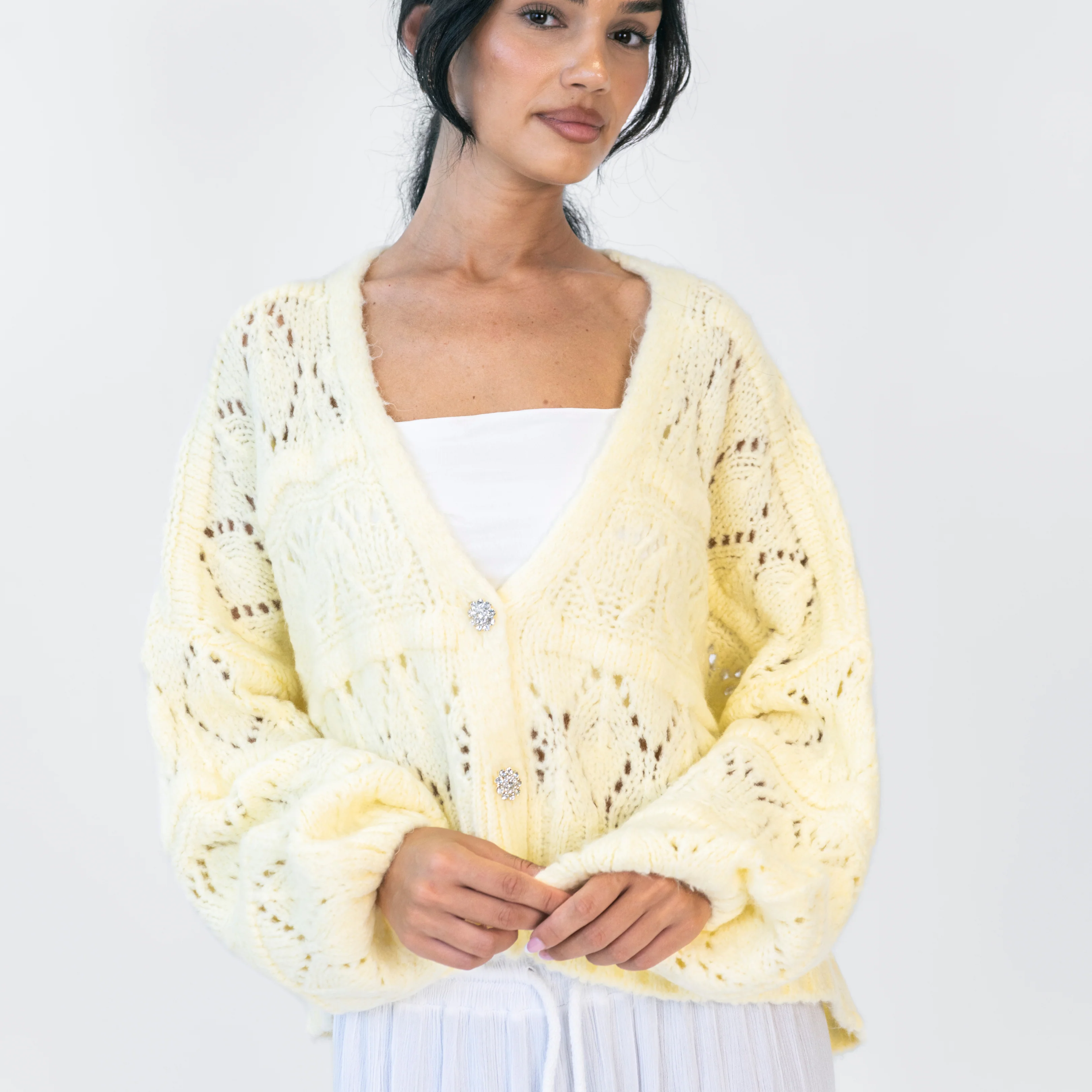 Crystal Blush Oversize Cardigan - Image 6