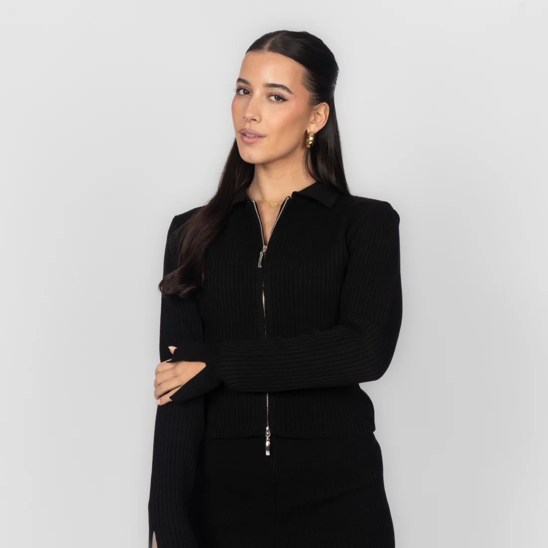 Essential Cropped Lounge Set - Image 23