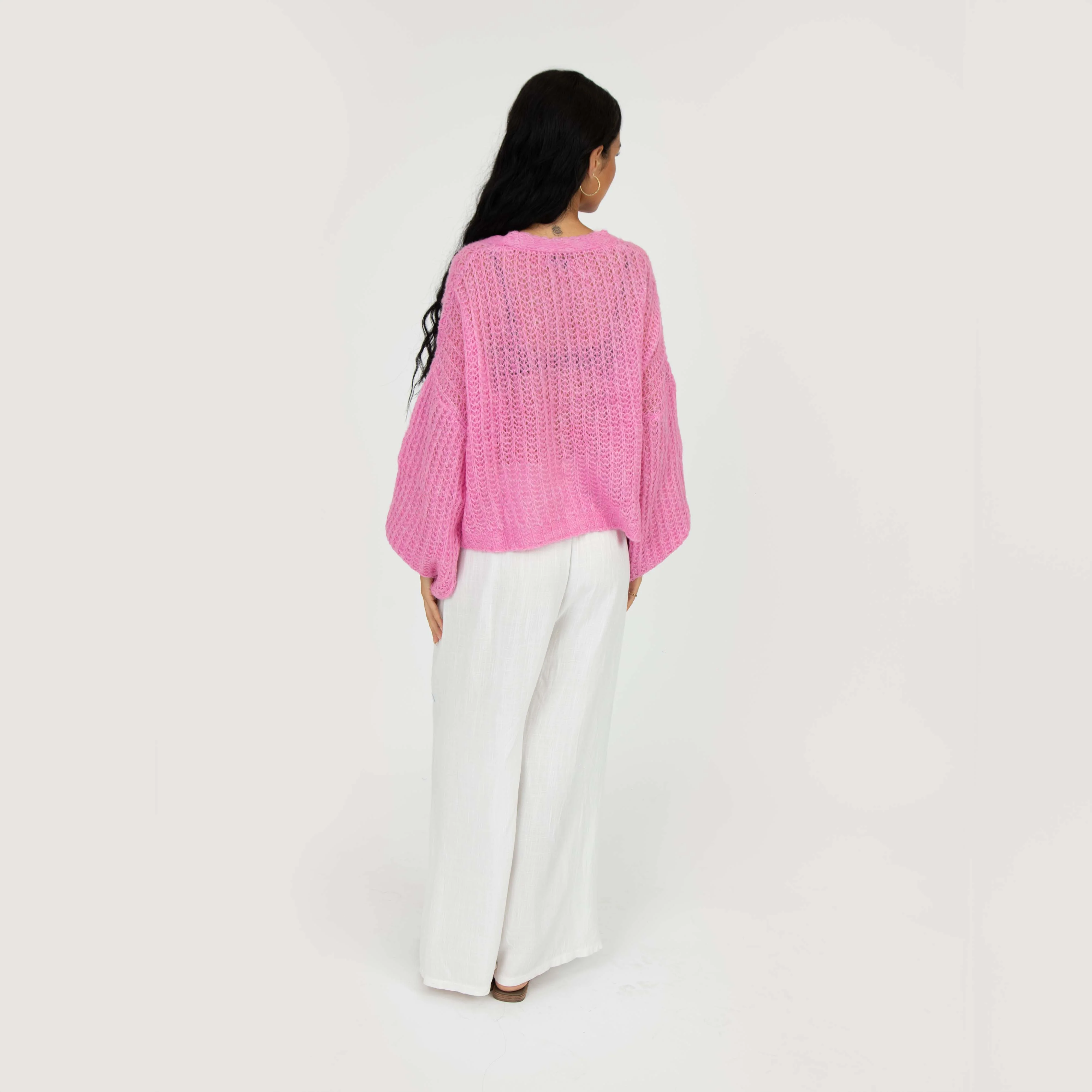 Feiner Lochstrick Cardigan - Image 27