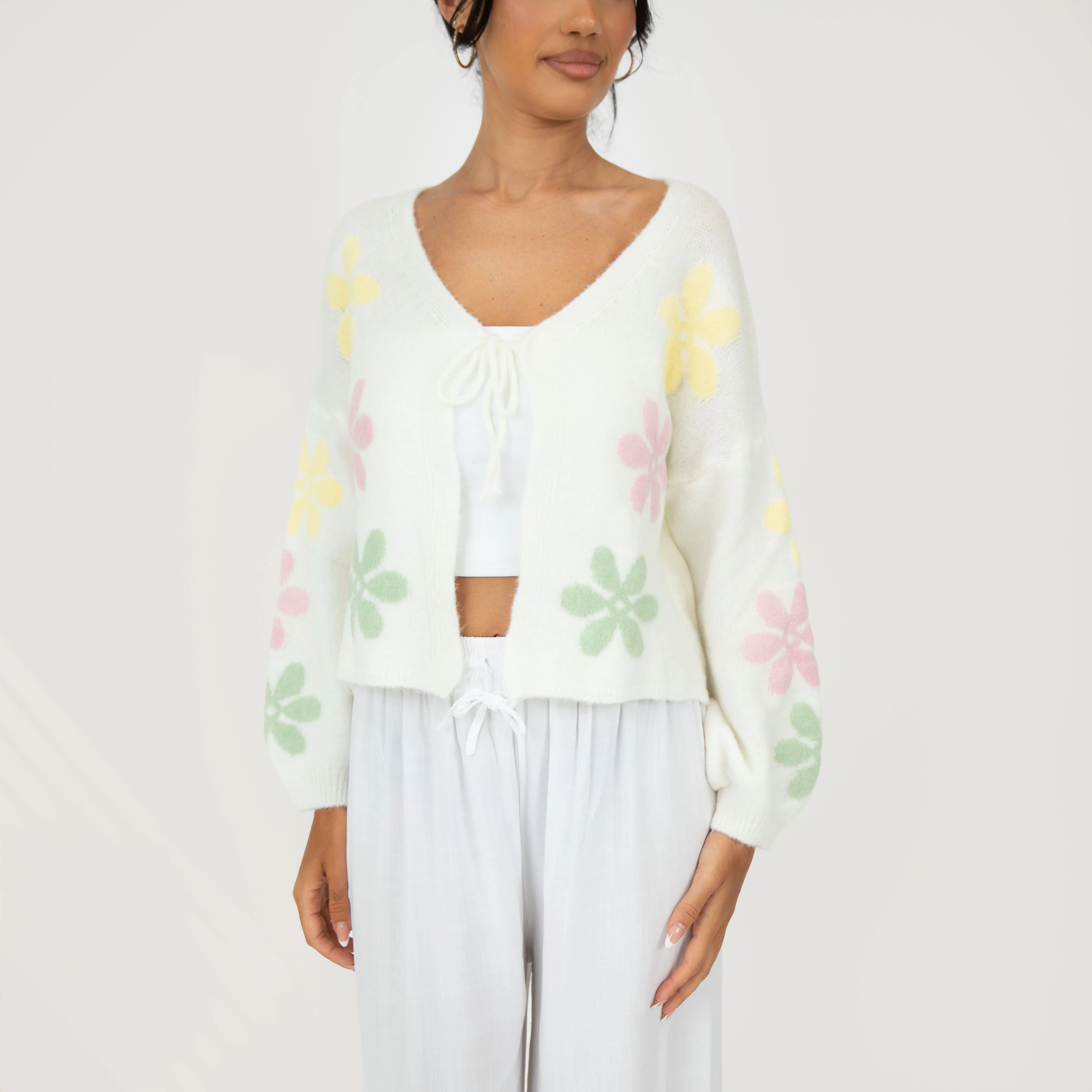 Pastell Bloom Cardigan - Image 4