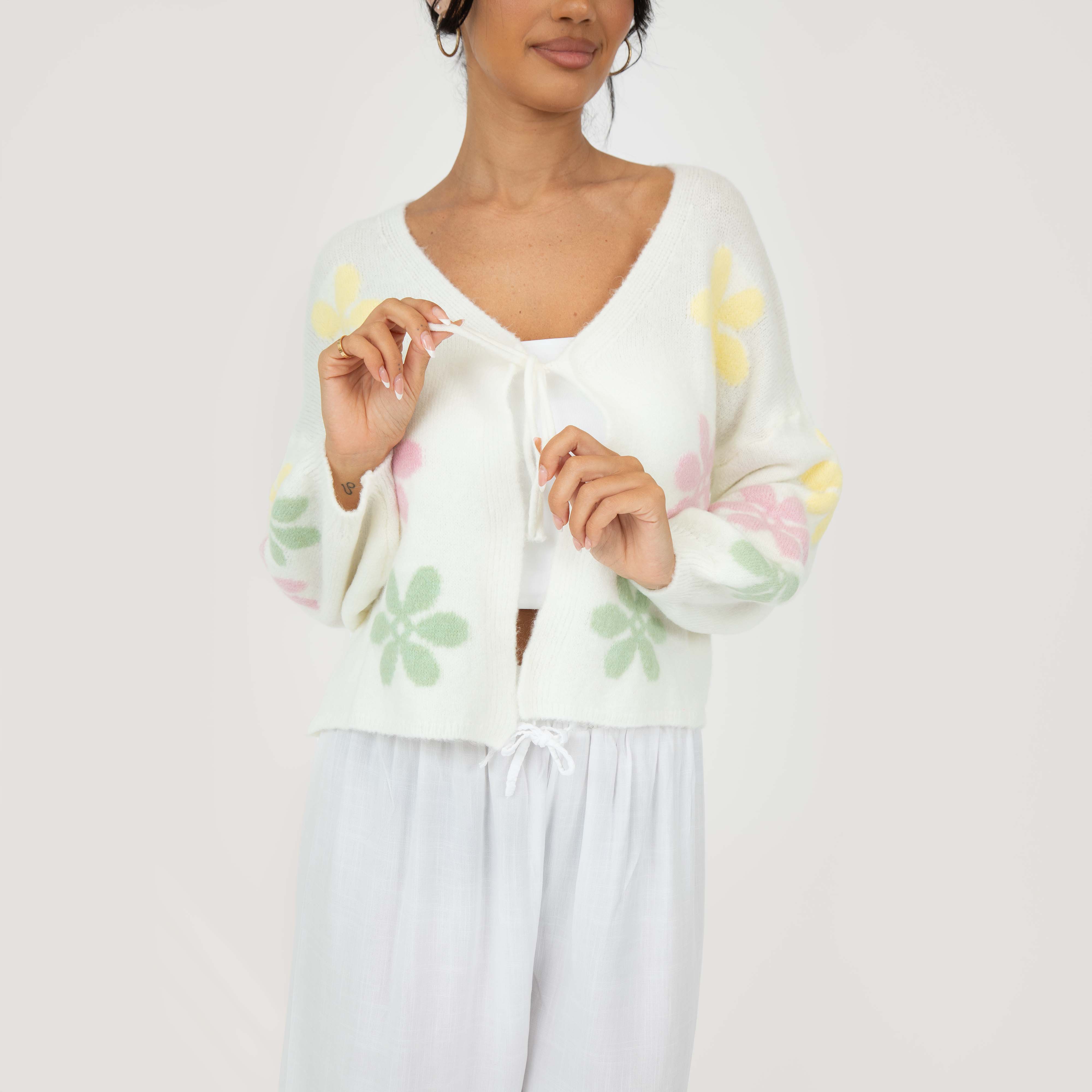 Pastell Bloom Cardigan - Image 5