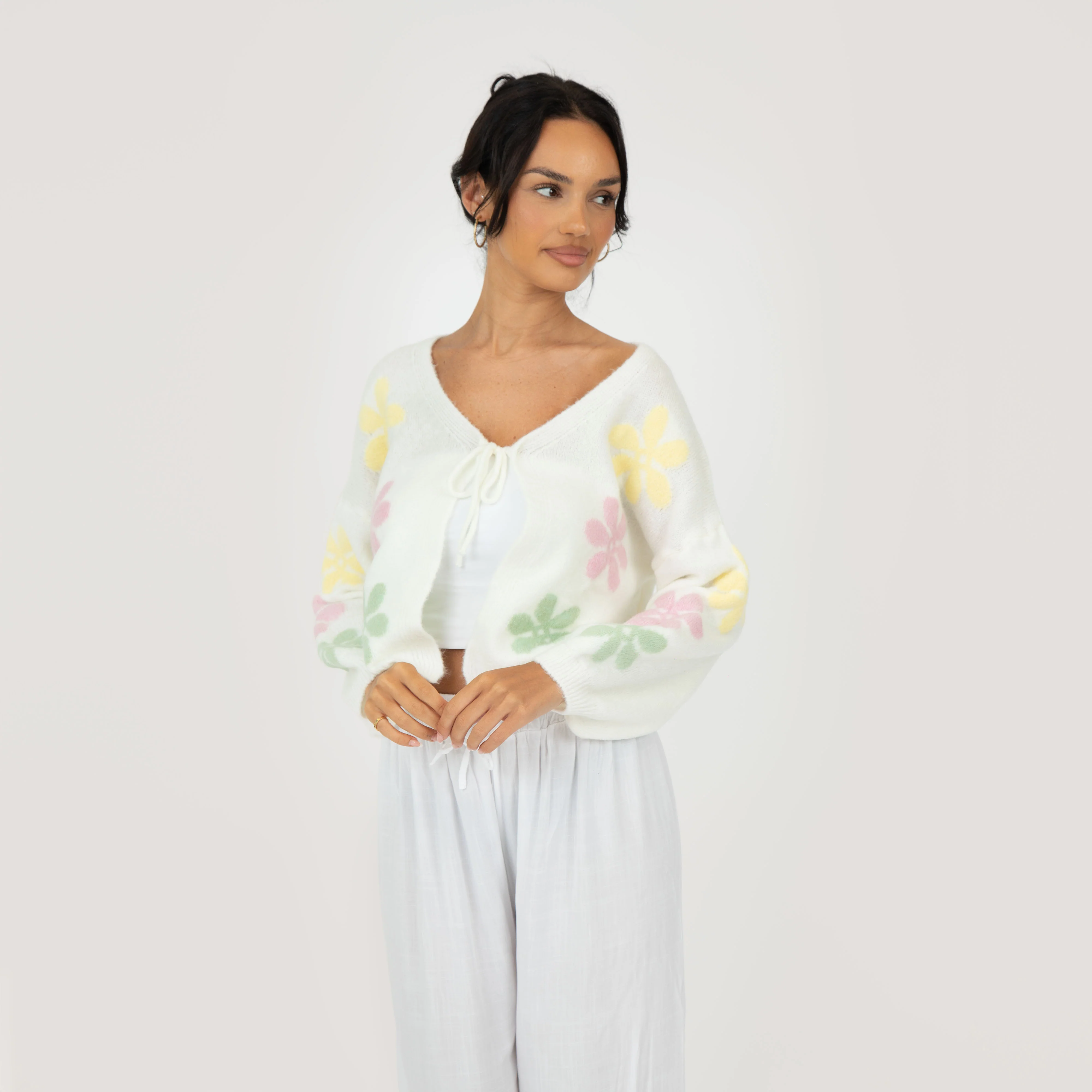 Pastell Bloom Cardigan - Image 7