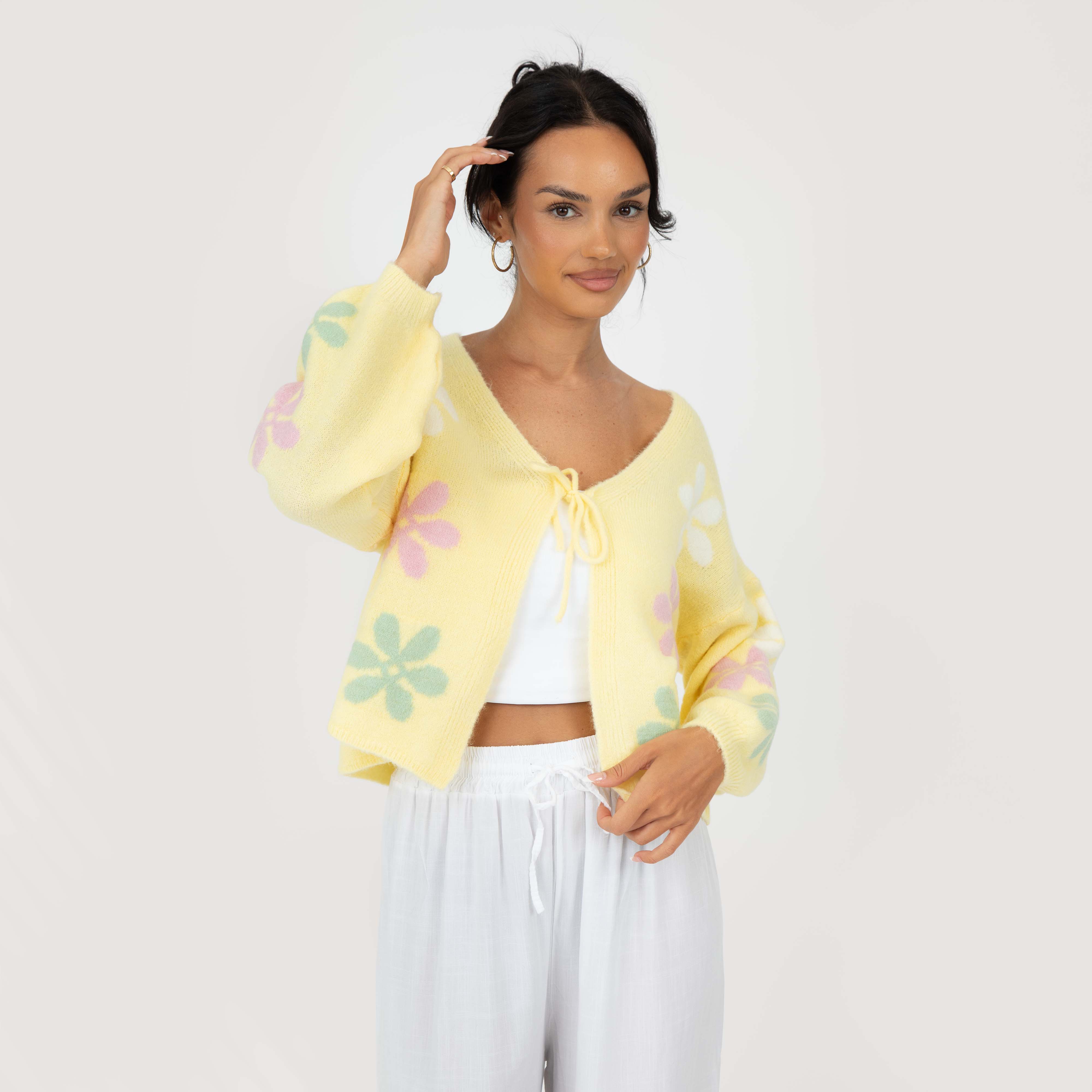 Pastell Bloom Cardigan - Image 8