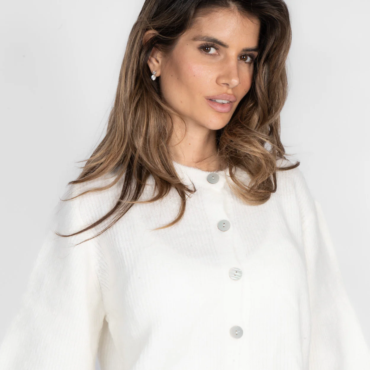 Kurzarm-Strickcardigan - Image 15