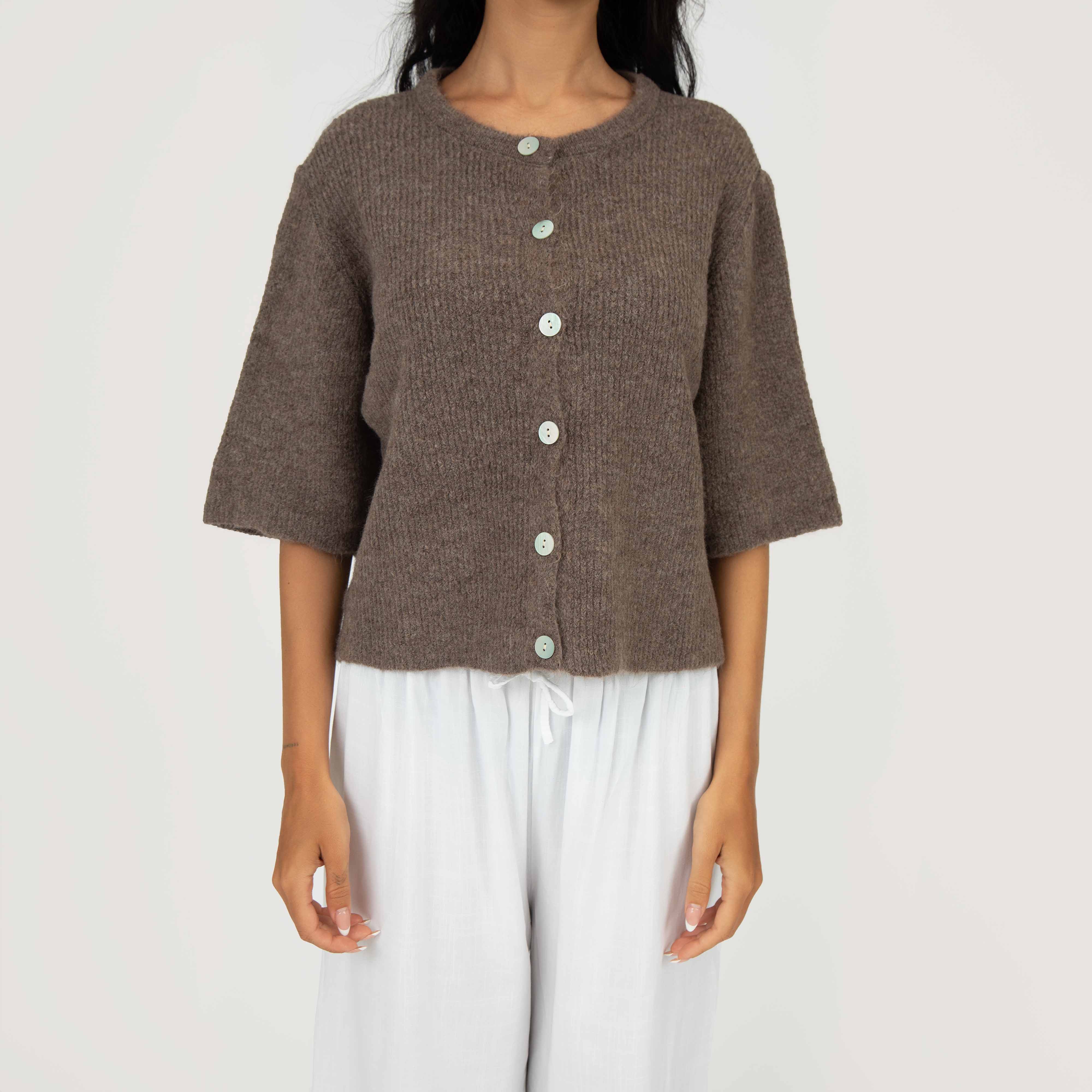 Kurzarm-Strickcardigan - Image 6
