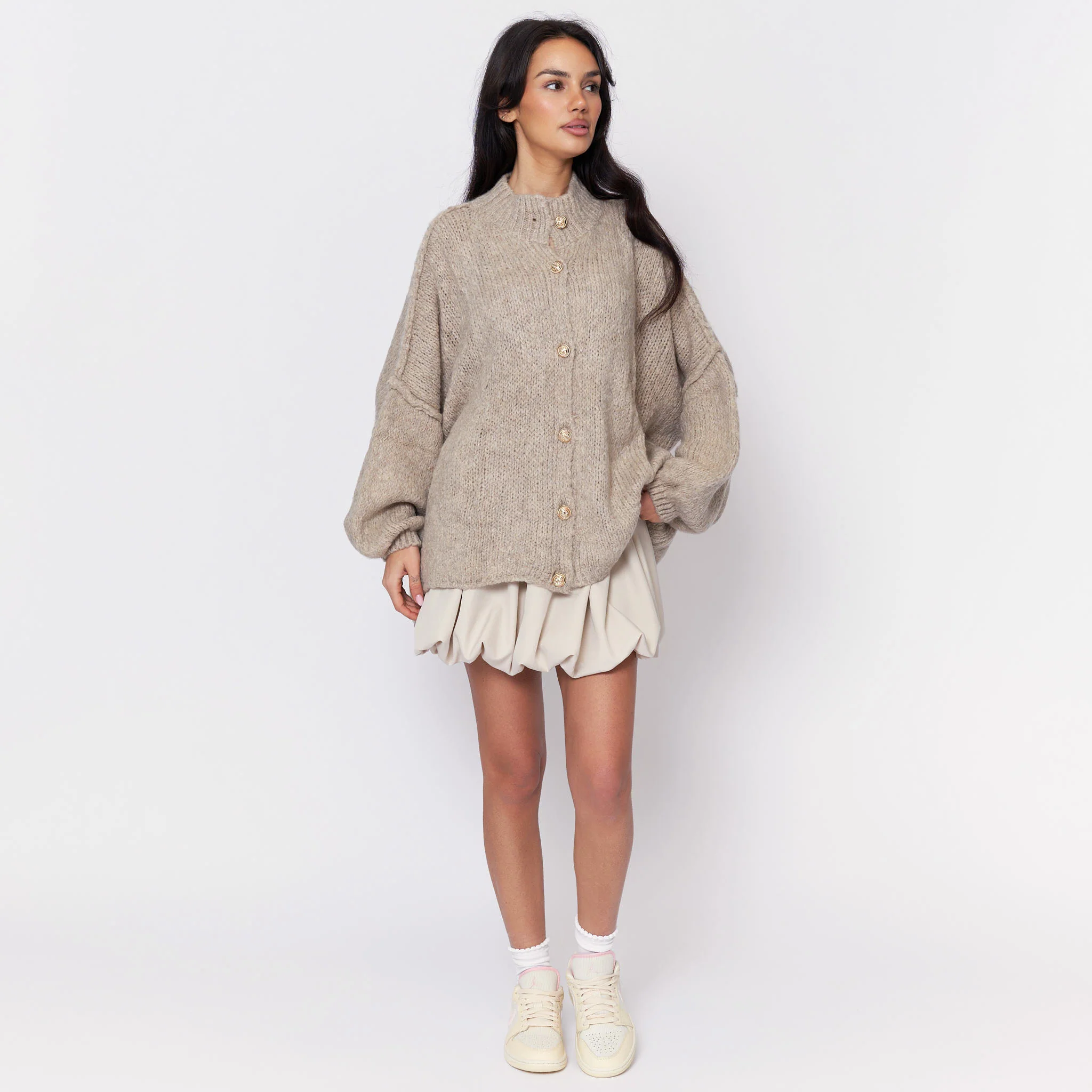 Oversized Cardigan "CozyGlam" - Image 20