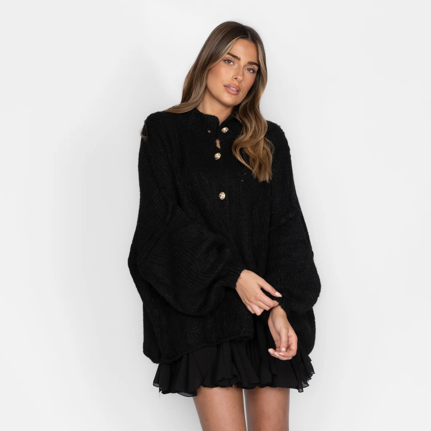 Oversized Cardigan "CozyGlam" - Image 21
