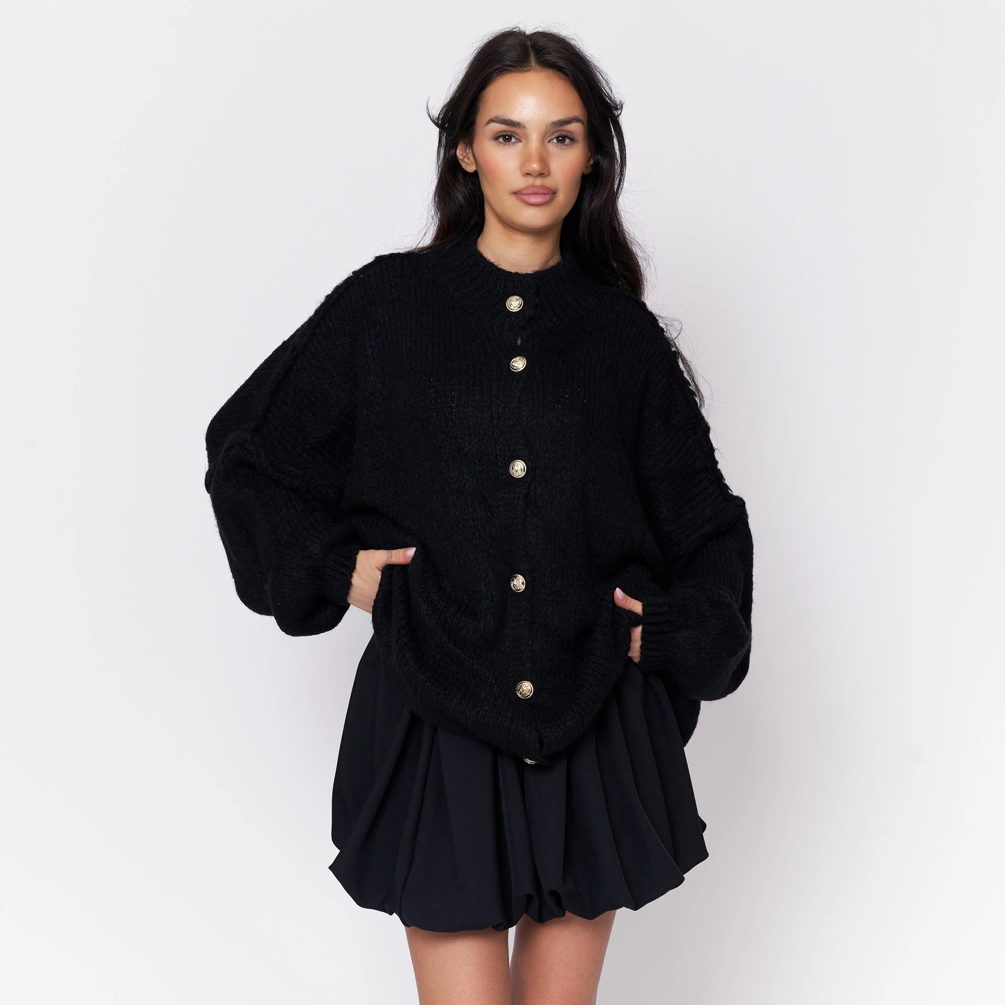 Oversized Cardigan "CozyGlam" - Image 23