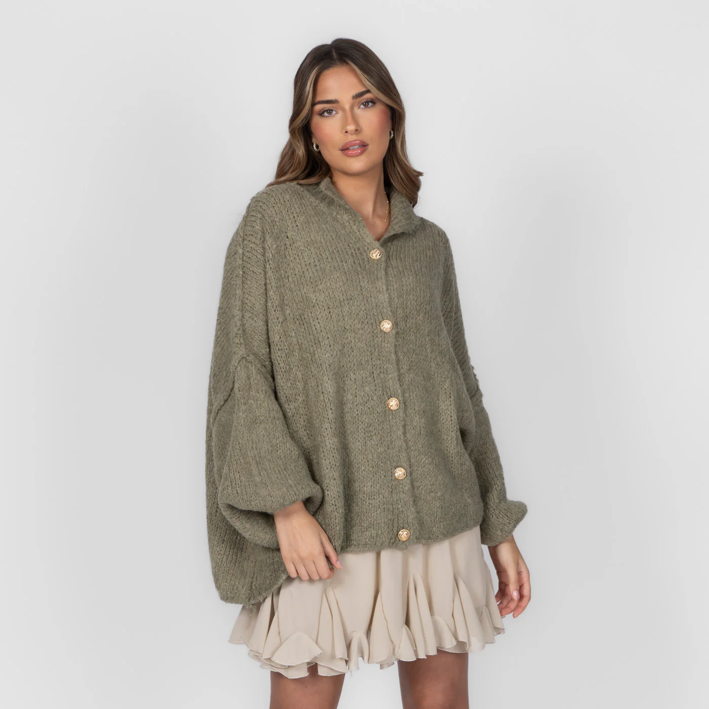Oversized Cardigan "CozyGlam" - Image 26