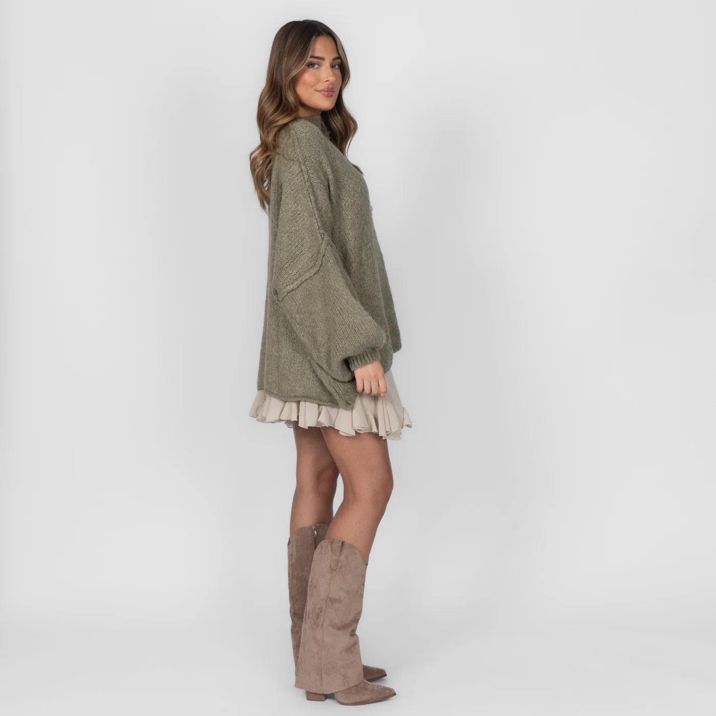 Oversized Cardigan "CozyGlam" - Image 28