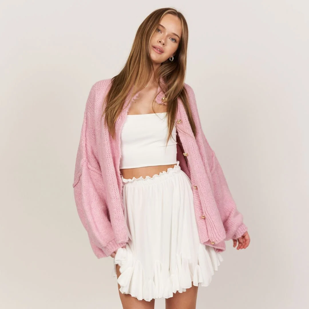 Oversized Cardigan "CozyGlam" - Image 40