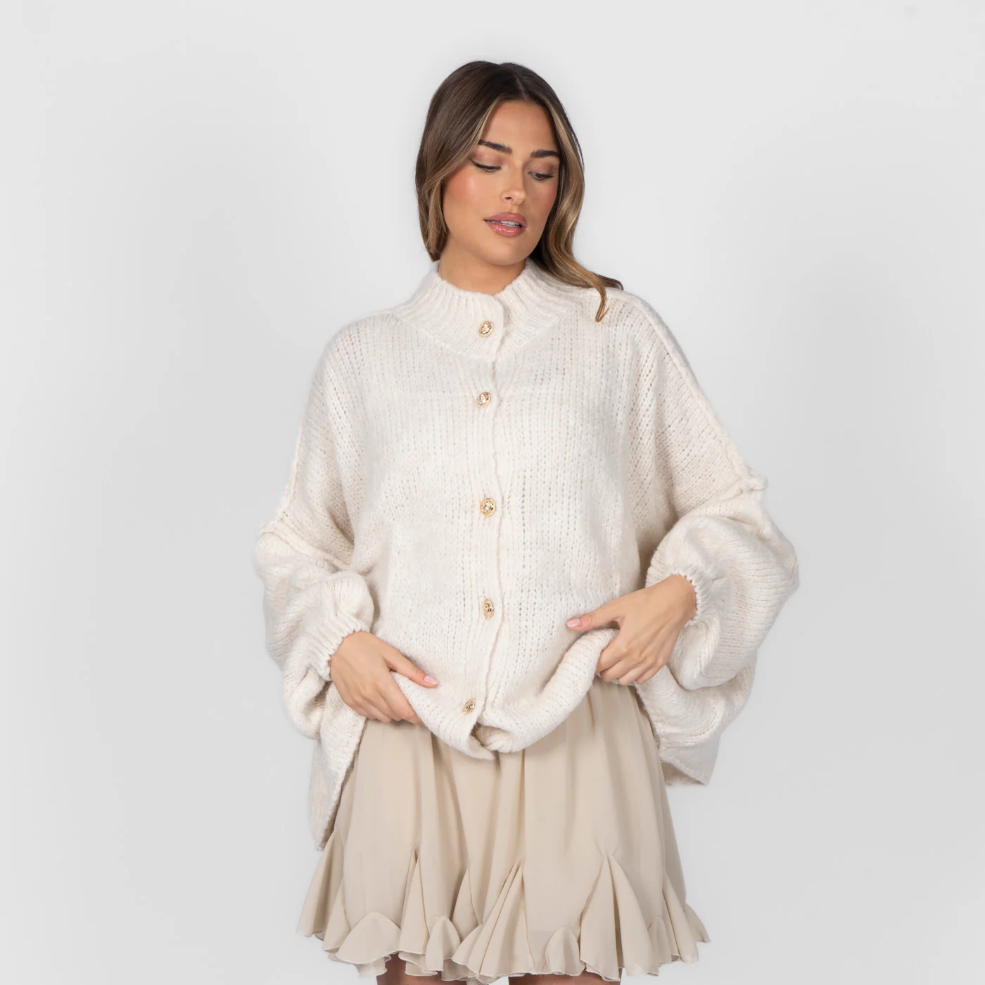 Oversized Cardigan "CozyGlam" - Image 43