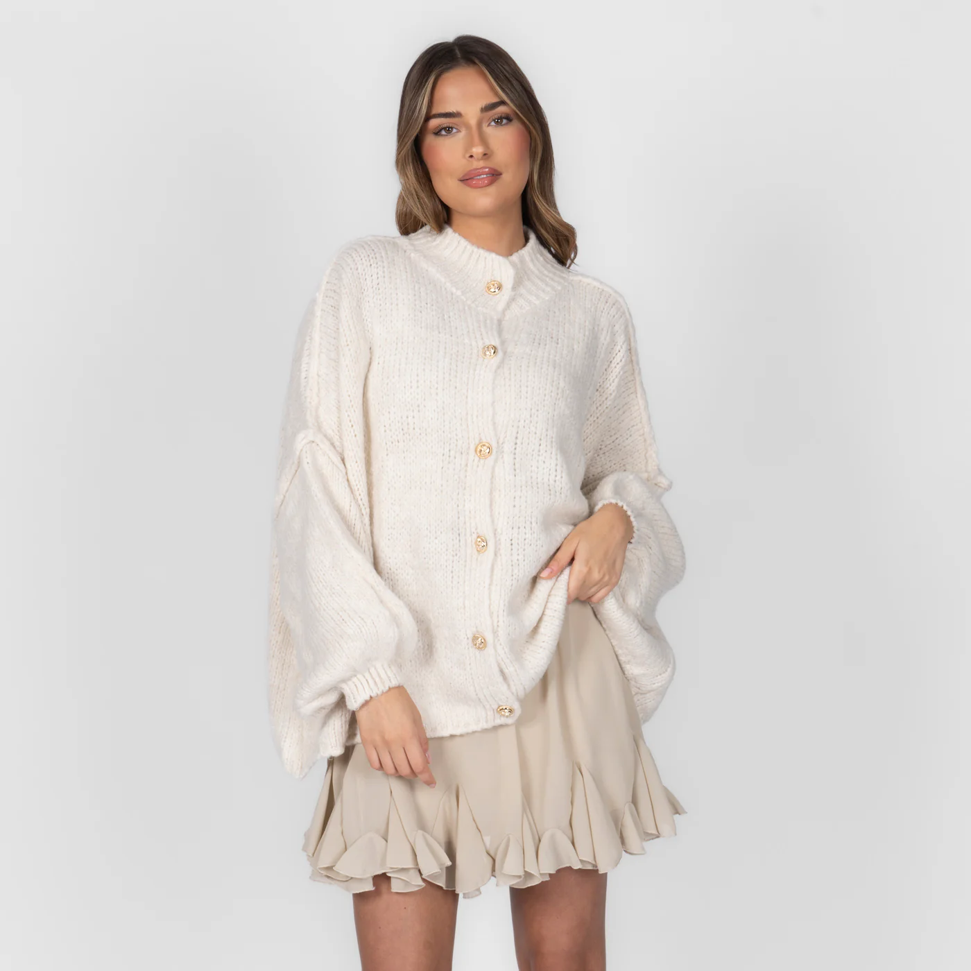 Oversized Cardigan "CozyGlam" - Image 45