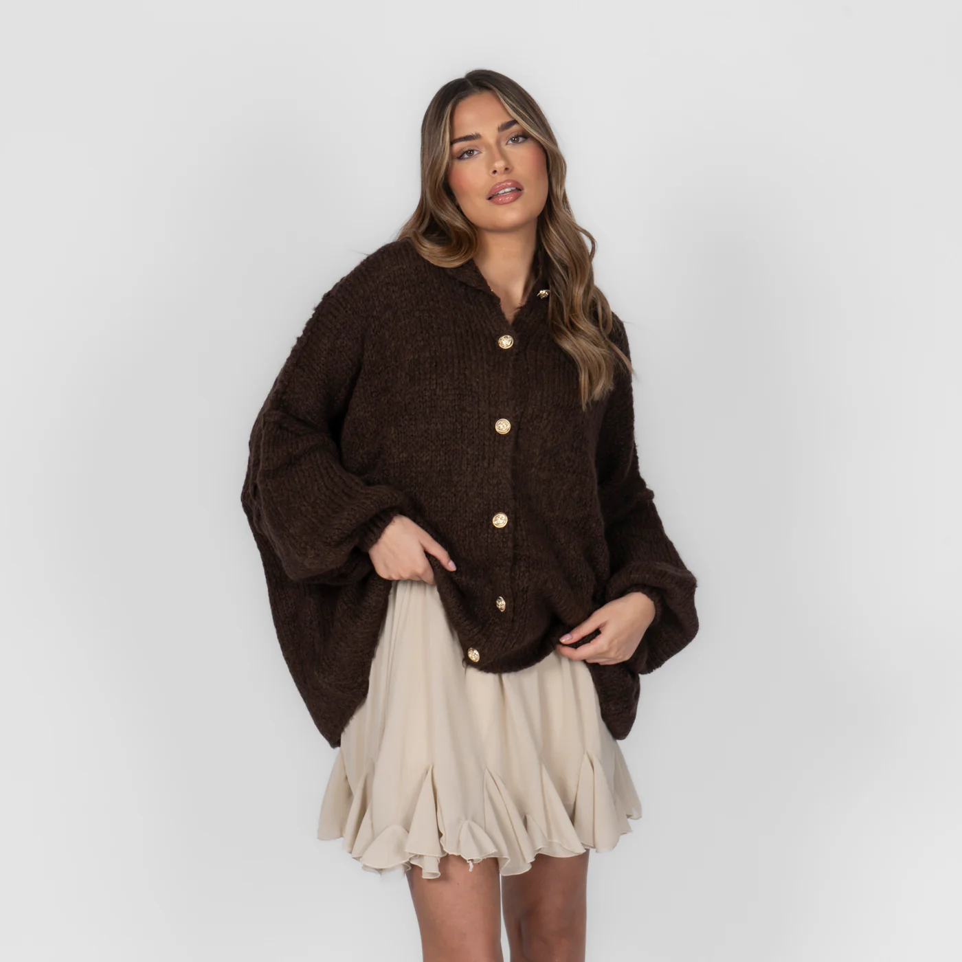 Oversized Cardigan "CozyGlam" - Image 50
