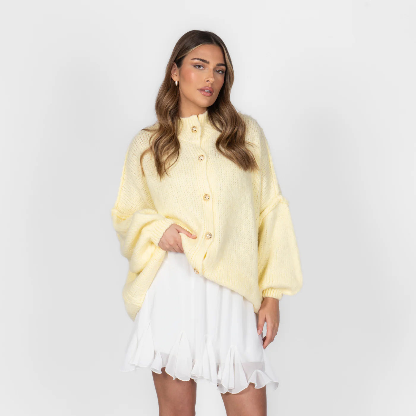 Oversized Cardigan "CozyGlam" - Image 52