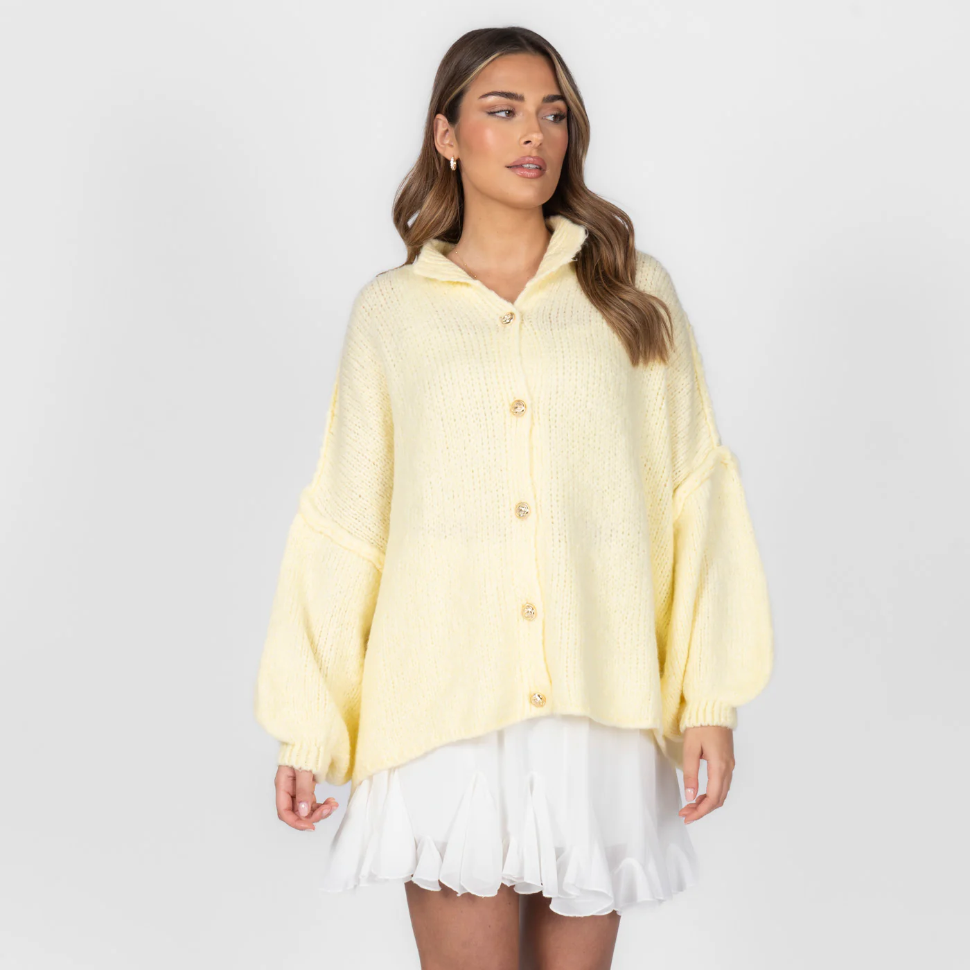 Oversized Cardigan "CozyGlam" - Image 53