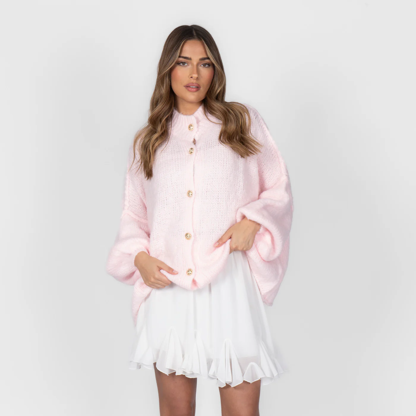 Oversized Cardigan "CozyGlam" - Image 61