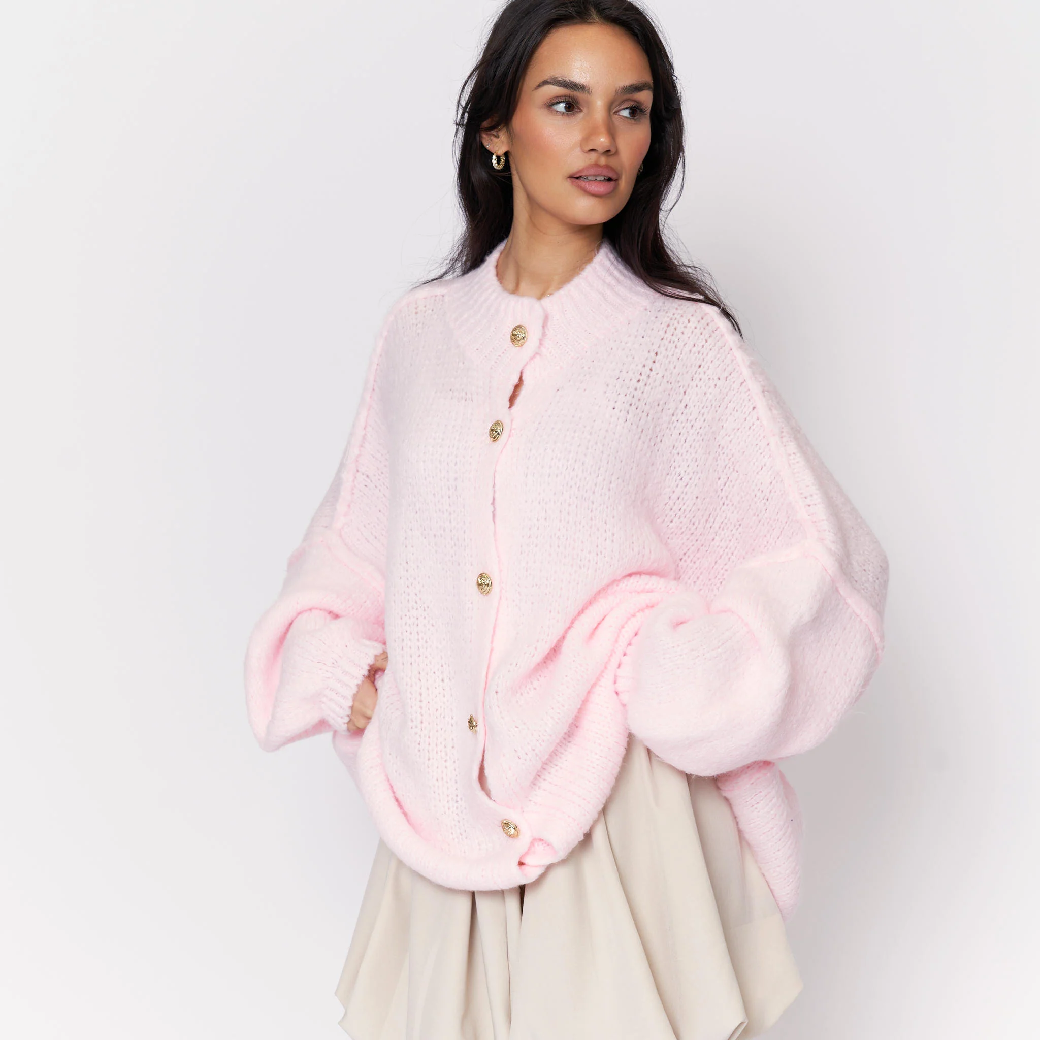 Oversized Cardigan "CozyGlam" - Image 64