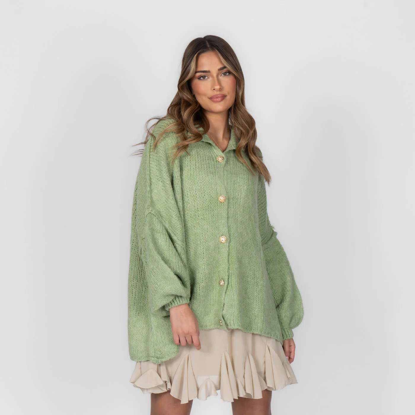 Oversized Cardigan "CozyGlam" - Image 104